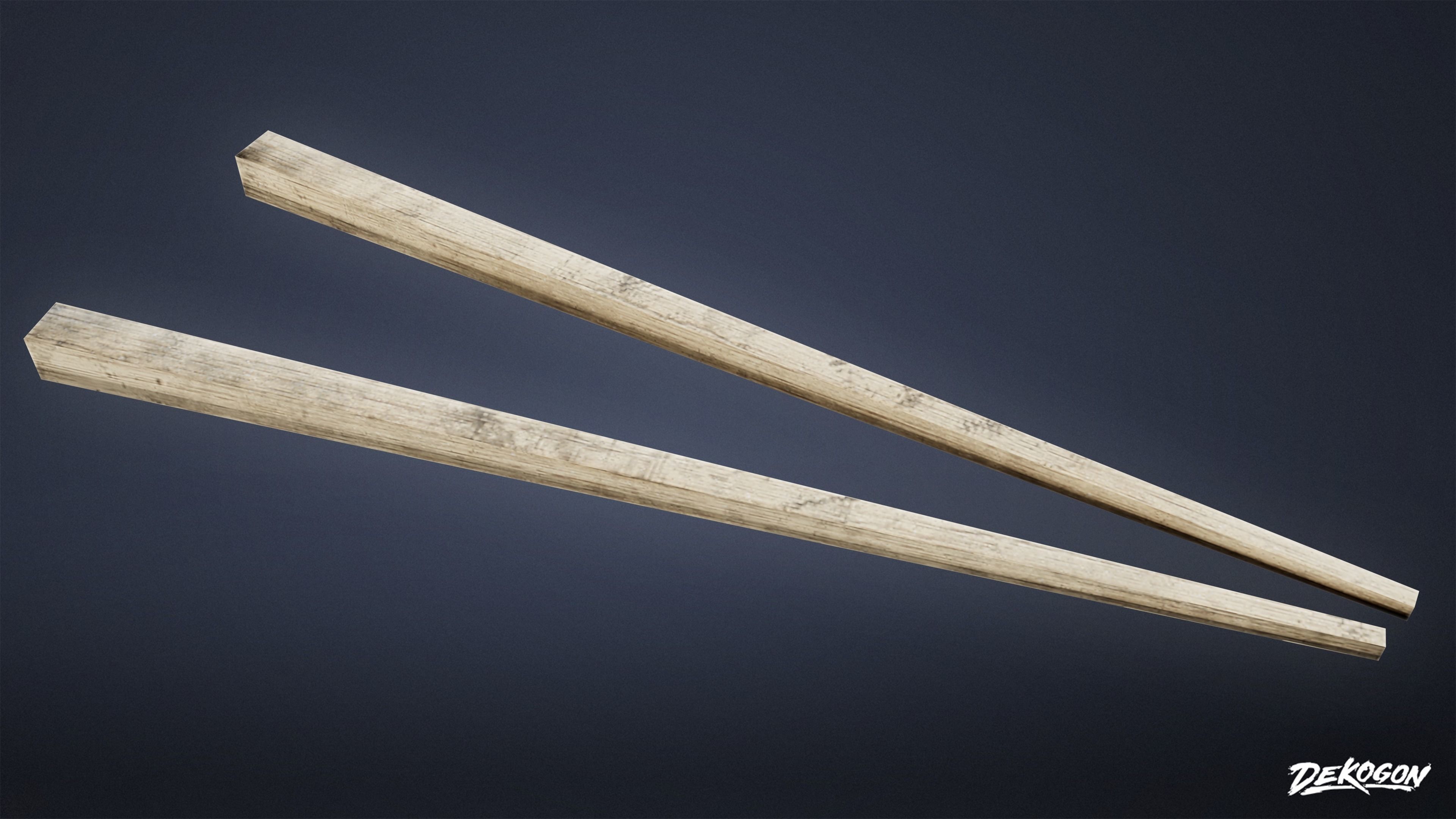 SAFE HOUSE - Noodle Set 01 - LOW POLY Low-poly 3D model_5