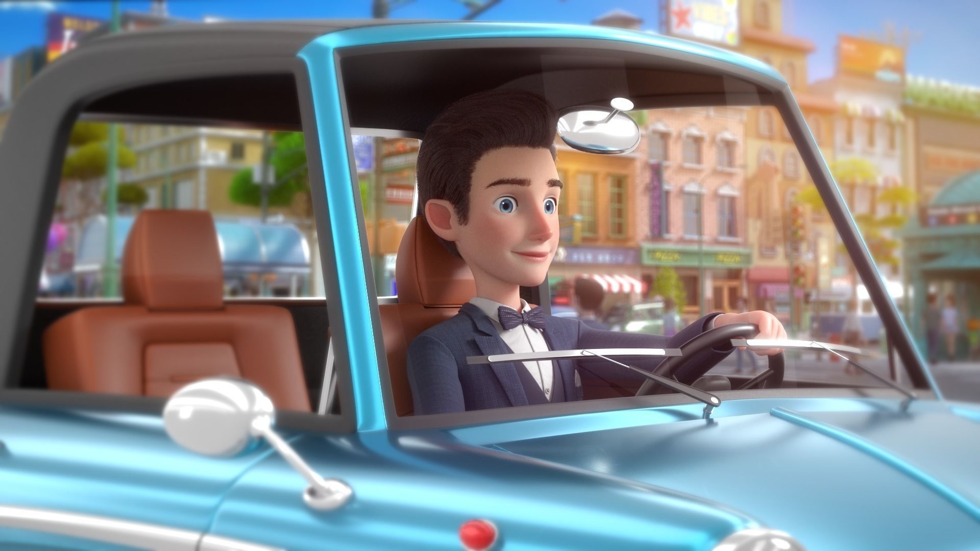 Cartoon Man Rigged 3D model_10