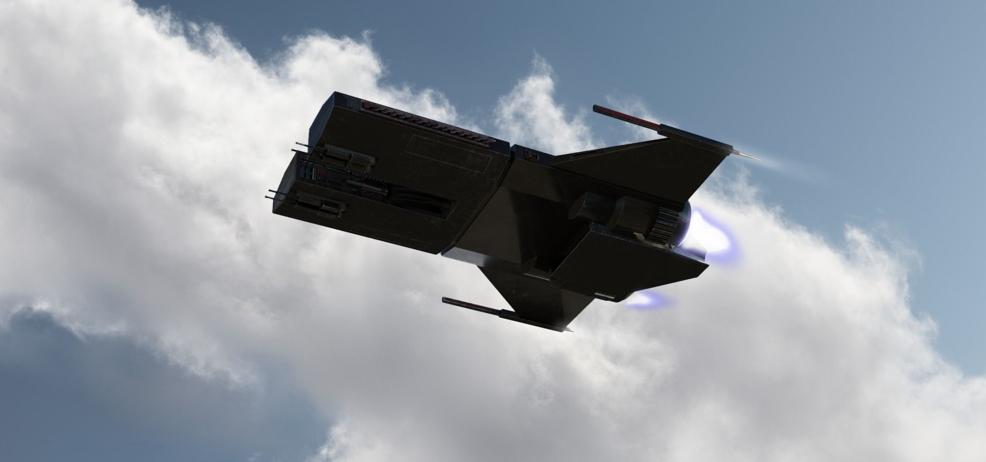 D-24 Starfighter 3D Model for printing 3D print model_6