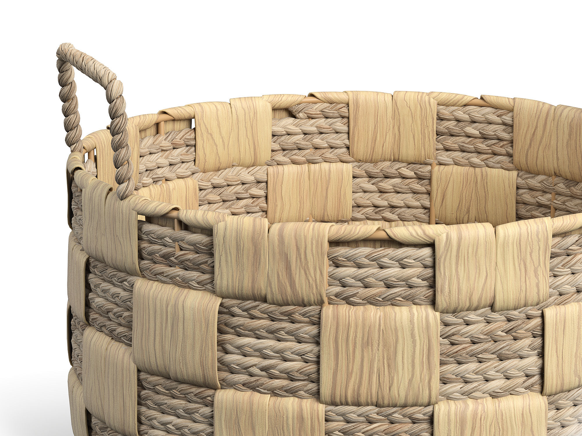 Zola Collection of Natural Fiber Baskets RendezVousDeco _29