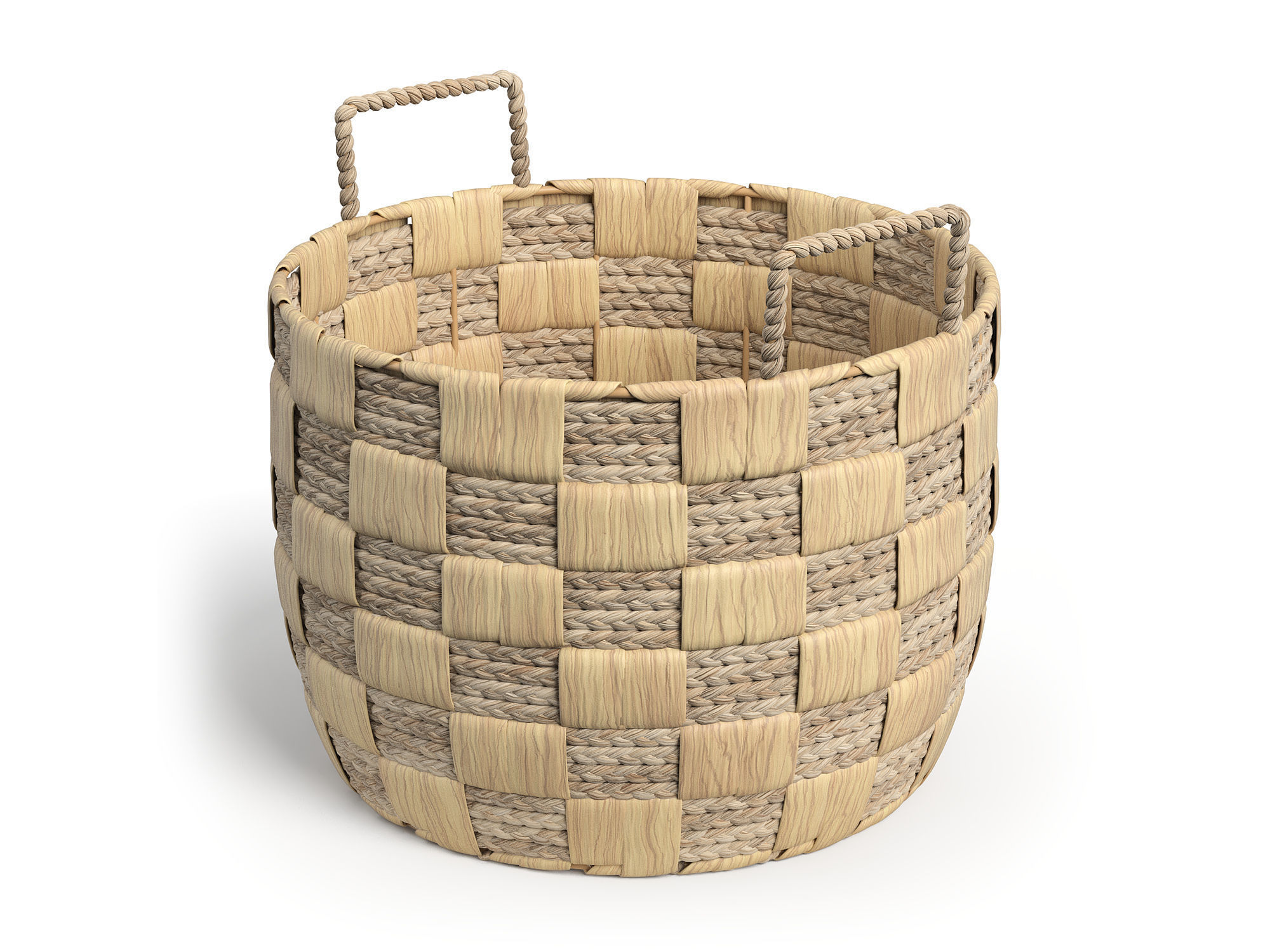 Zola Collection of Natural Fiber Baskets RendezVousDeco _26
