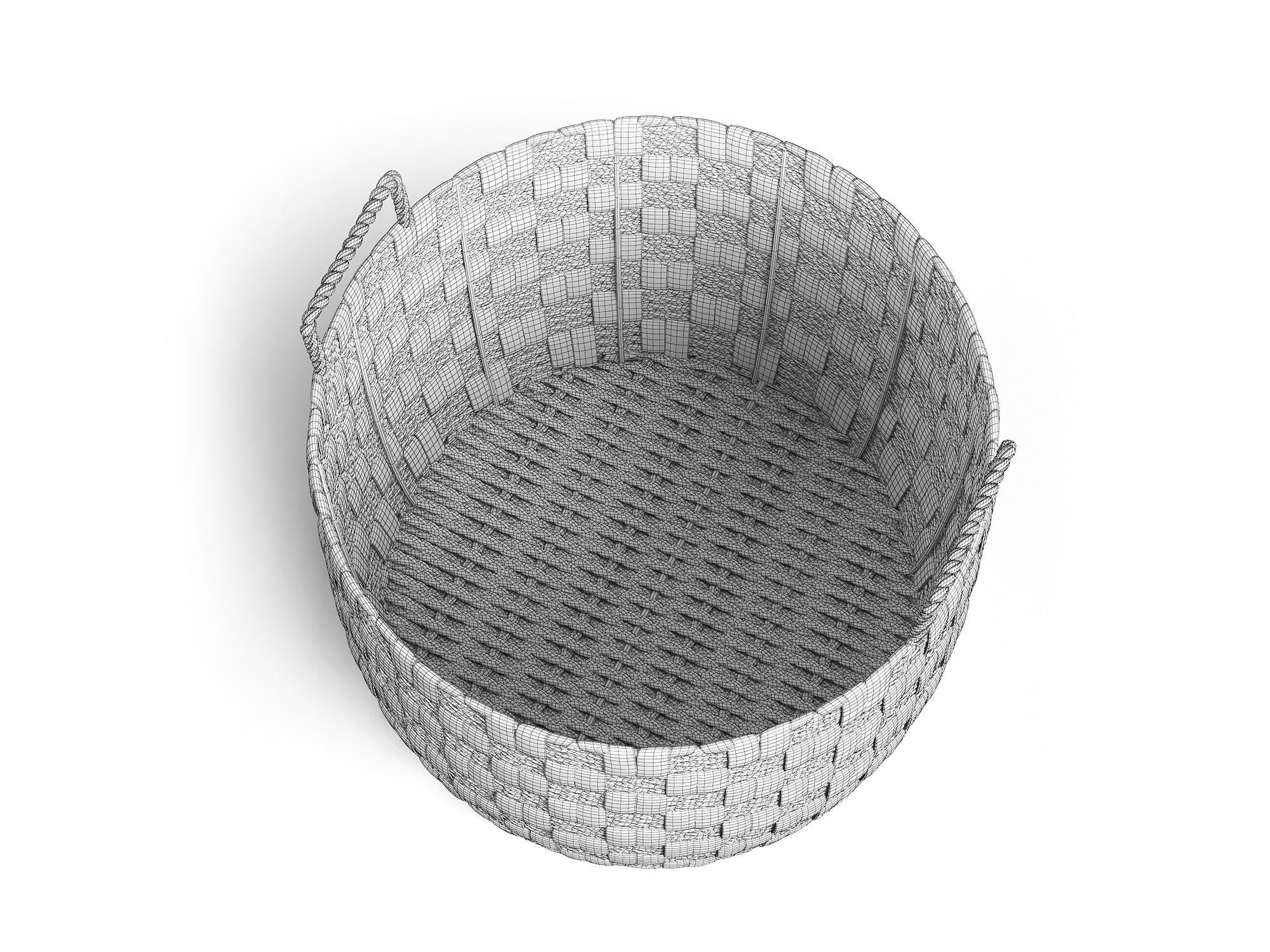 Zola Collection of Natural Fiber Baskets RendezVousDeco _20