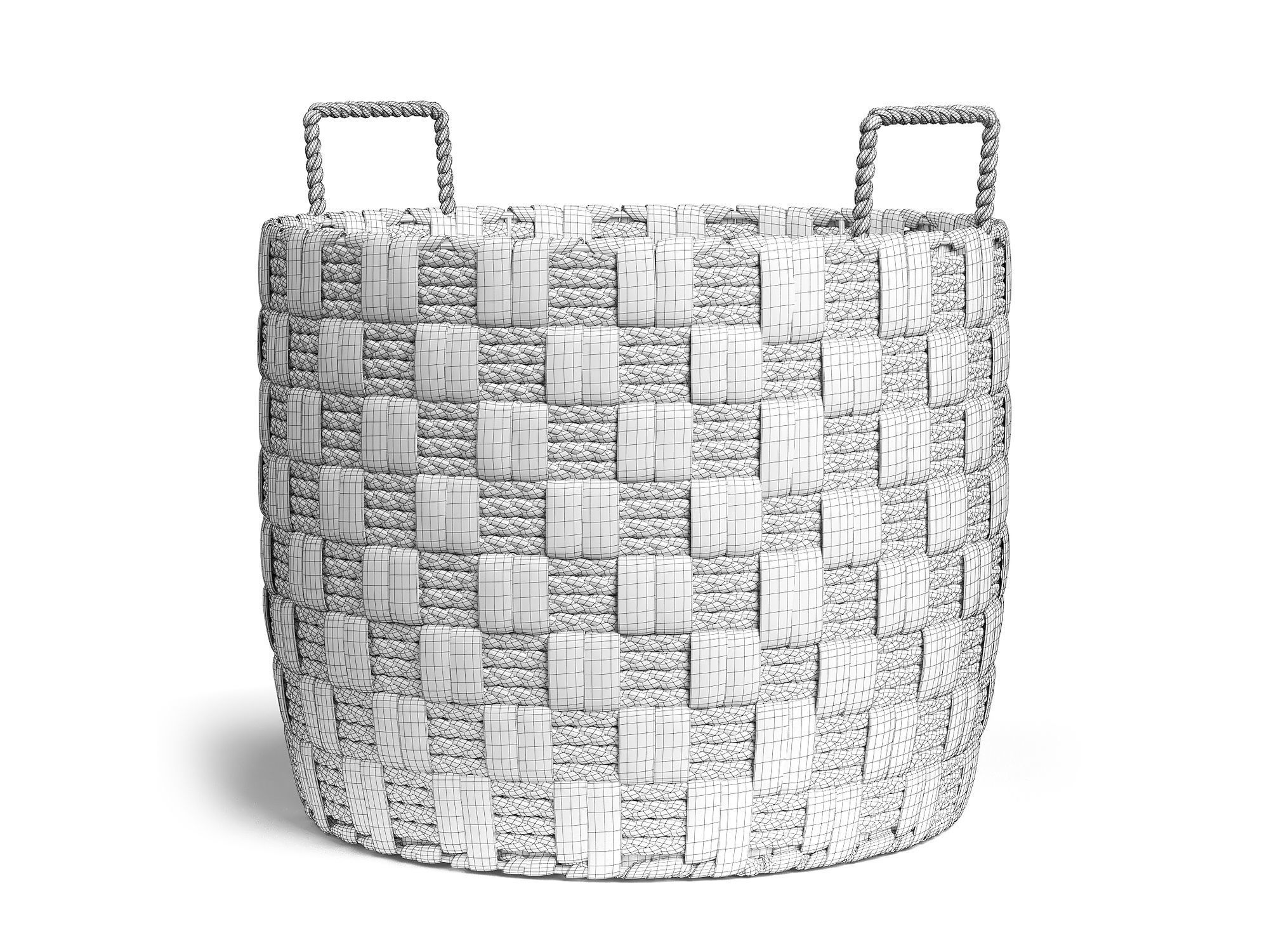 Zola Collection of Natural Fiber Baskets RendezVousDeco _17