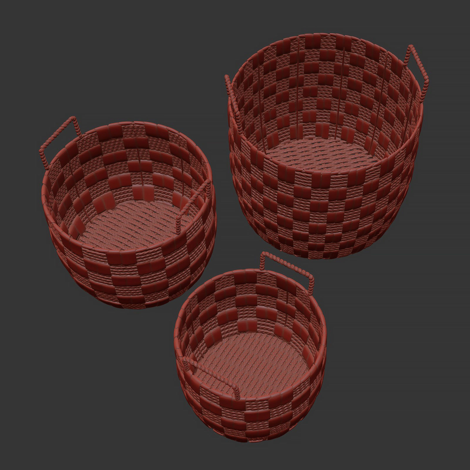 Zola Collection of Natural Fiber Baskets RendezVousDeco _10