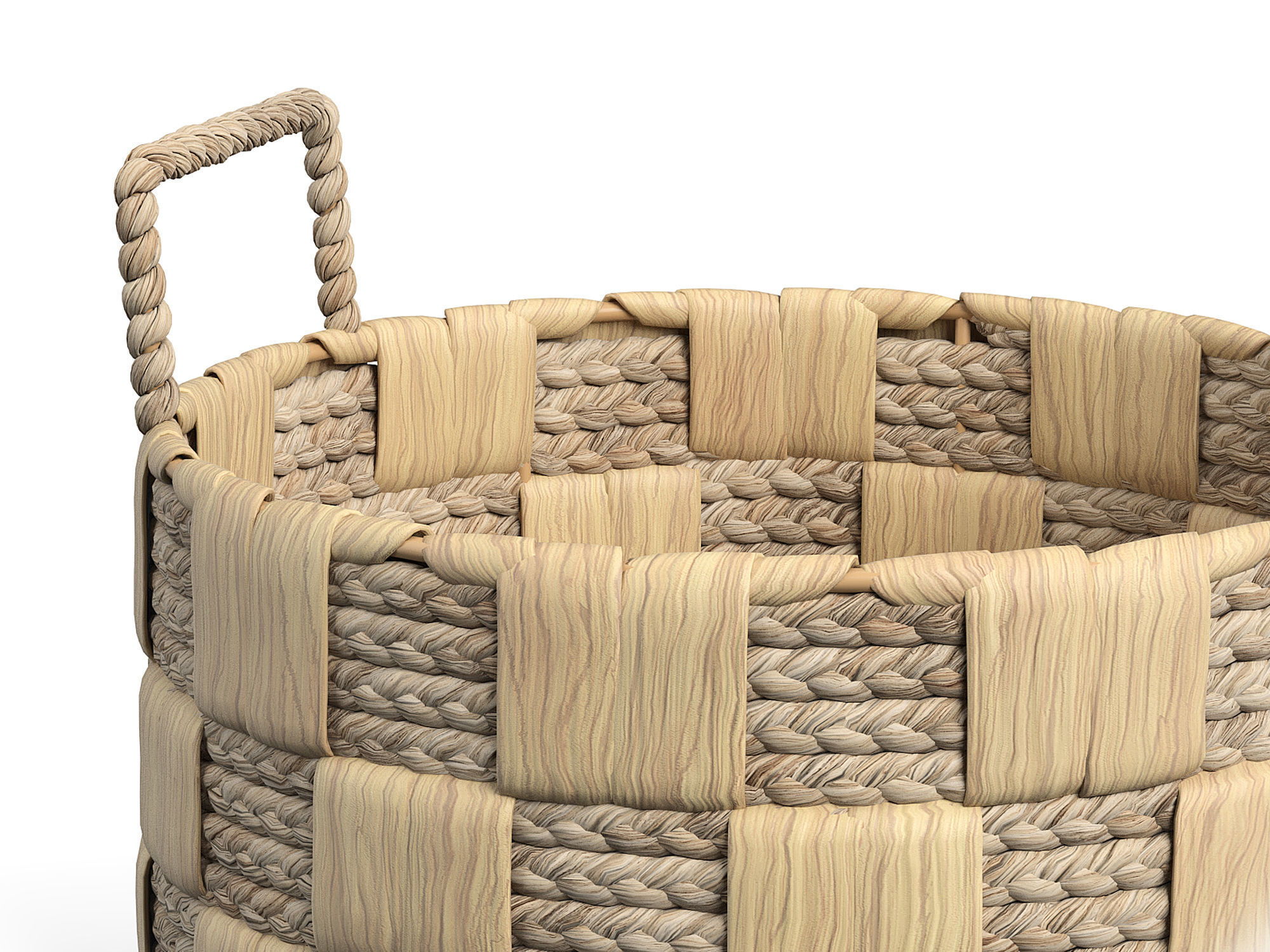 Zola Collection of Natural Fiber Baskets RendezVousDeco _42