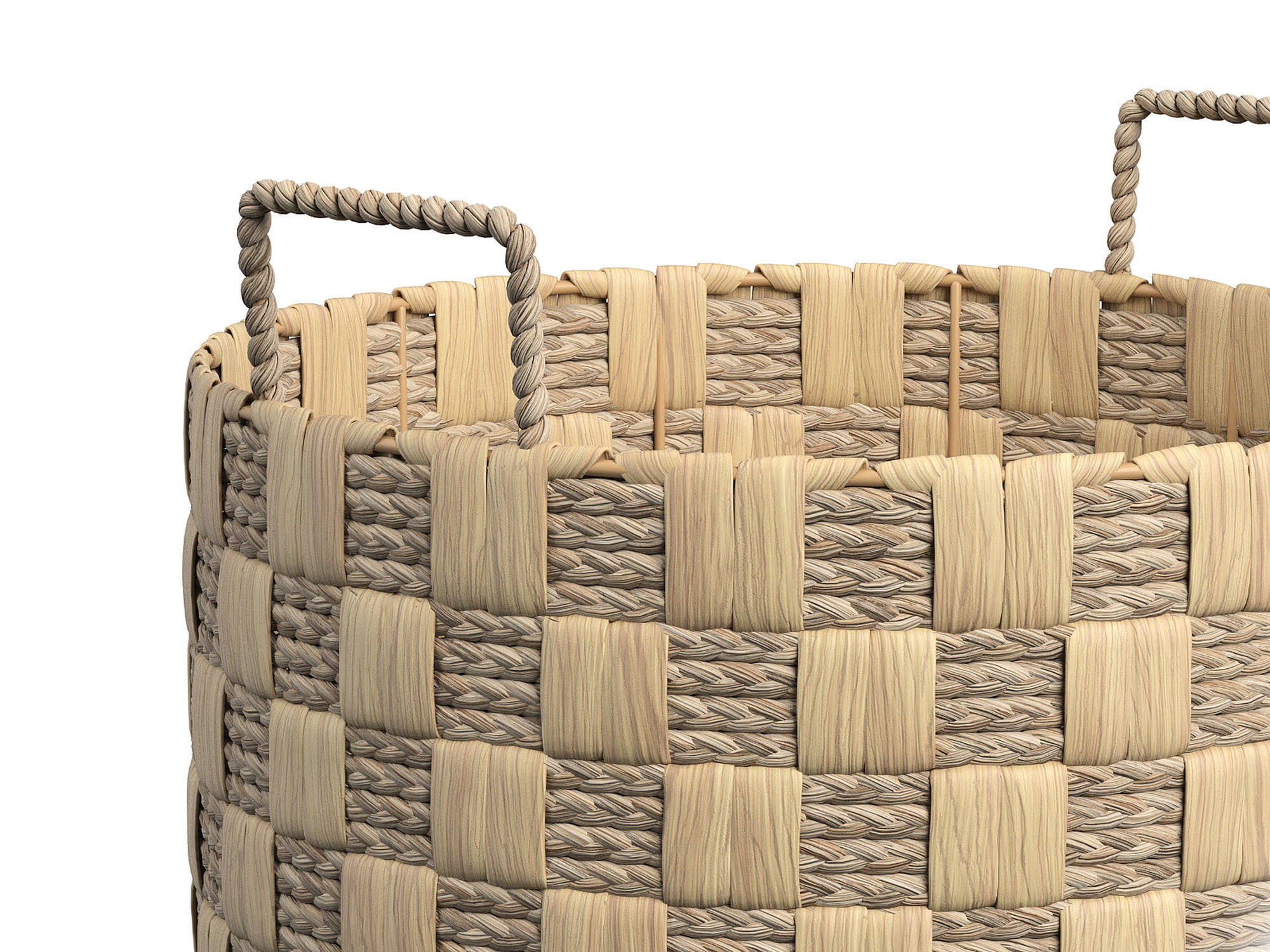 Zola Collection of Natural Fiber Baskets RendezVousDeco _16
