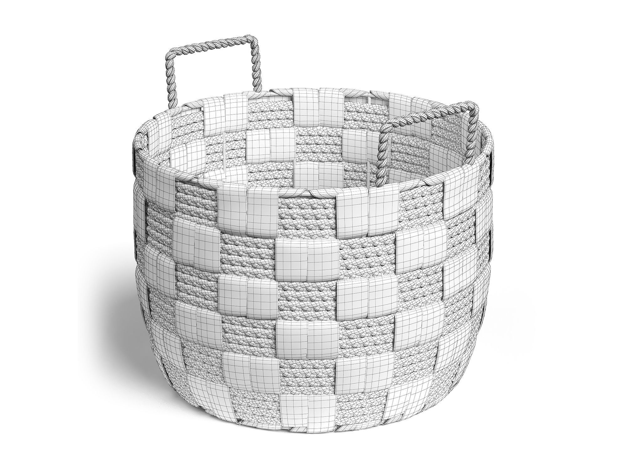 Zola Collection of Natural Fiber Baskets RendezVousDeco _31