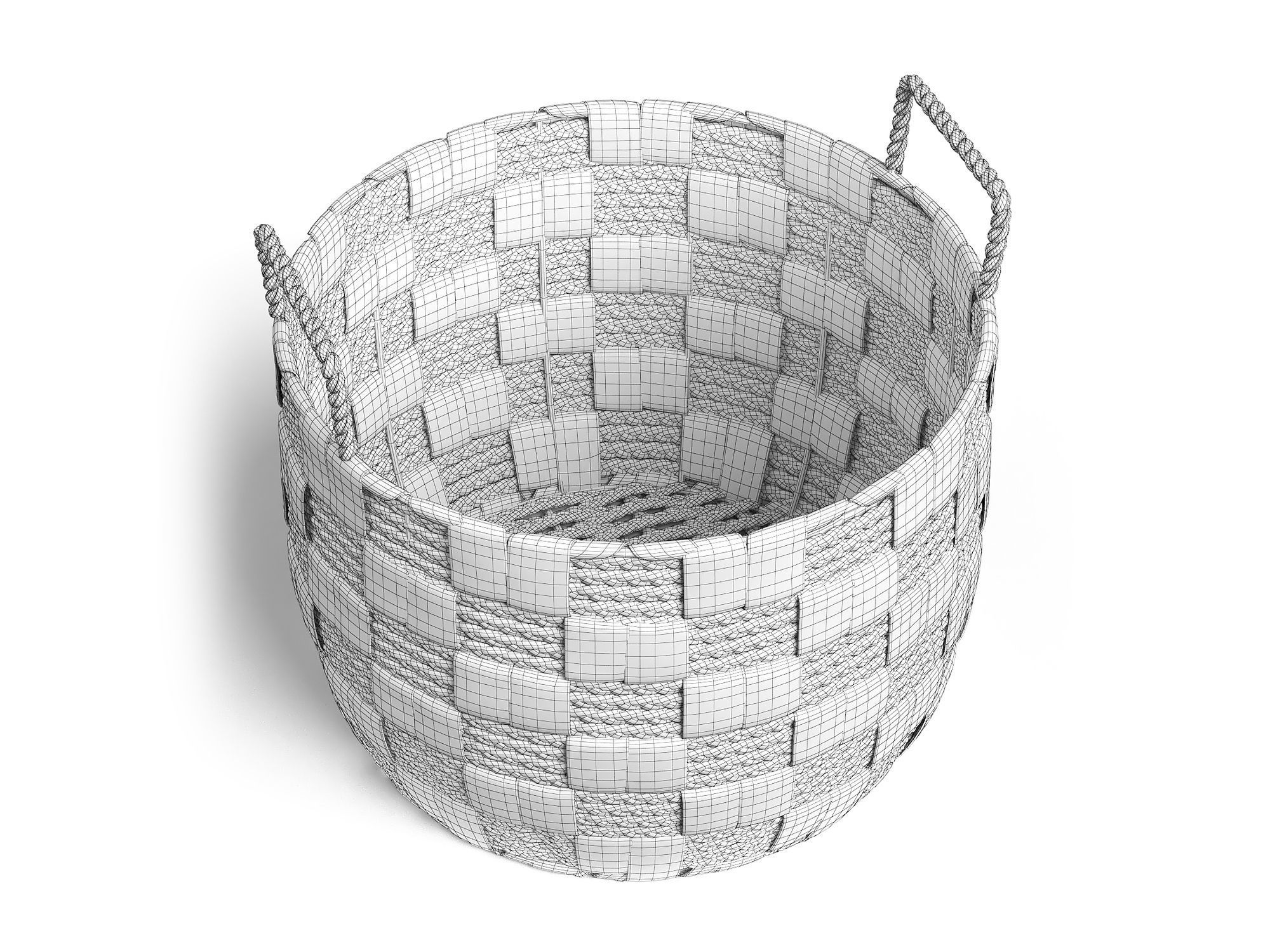 Zola Collection of Natural Fiber Baskets RendezVousDeco _32