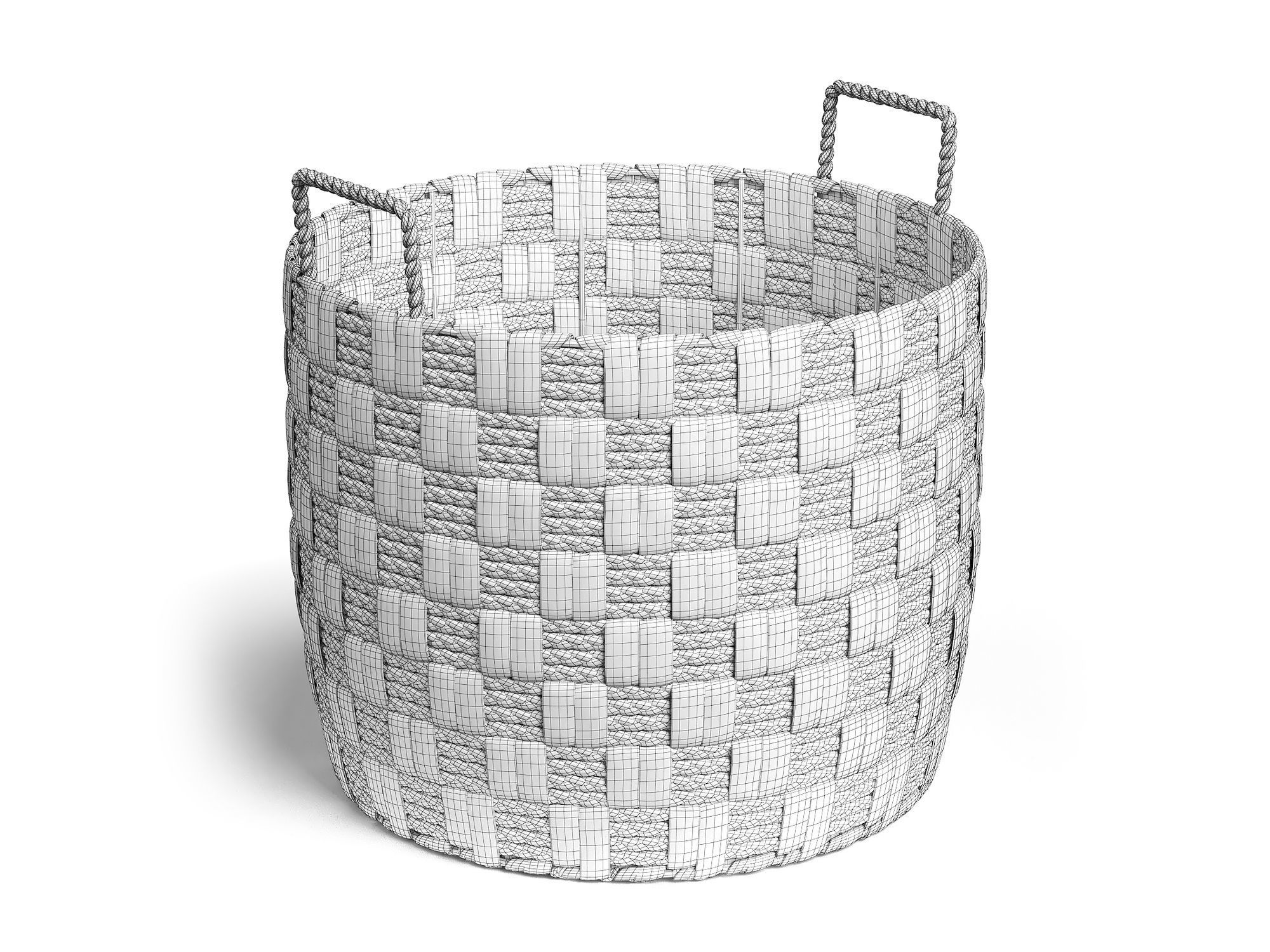 Zola Collection of Natural Fiber Baskets RendezVousDeco _18