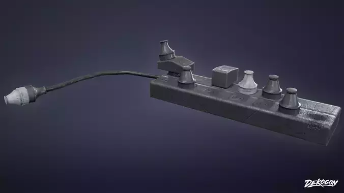 SAFE HOUSE - Power Board 01 - LOW POLY