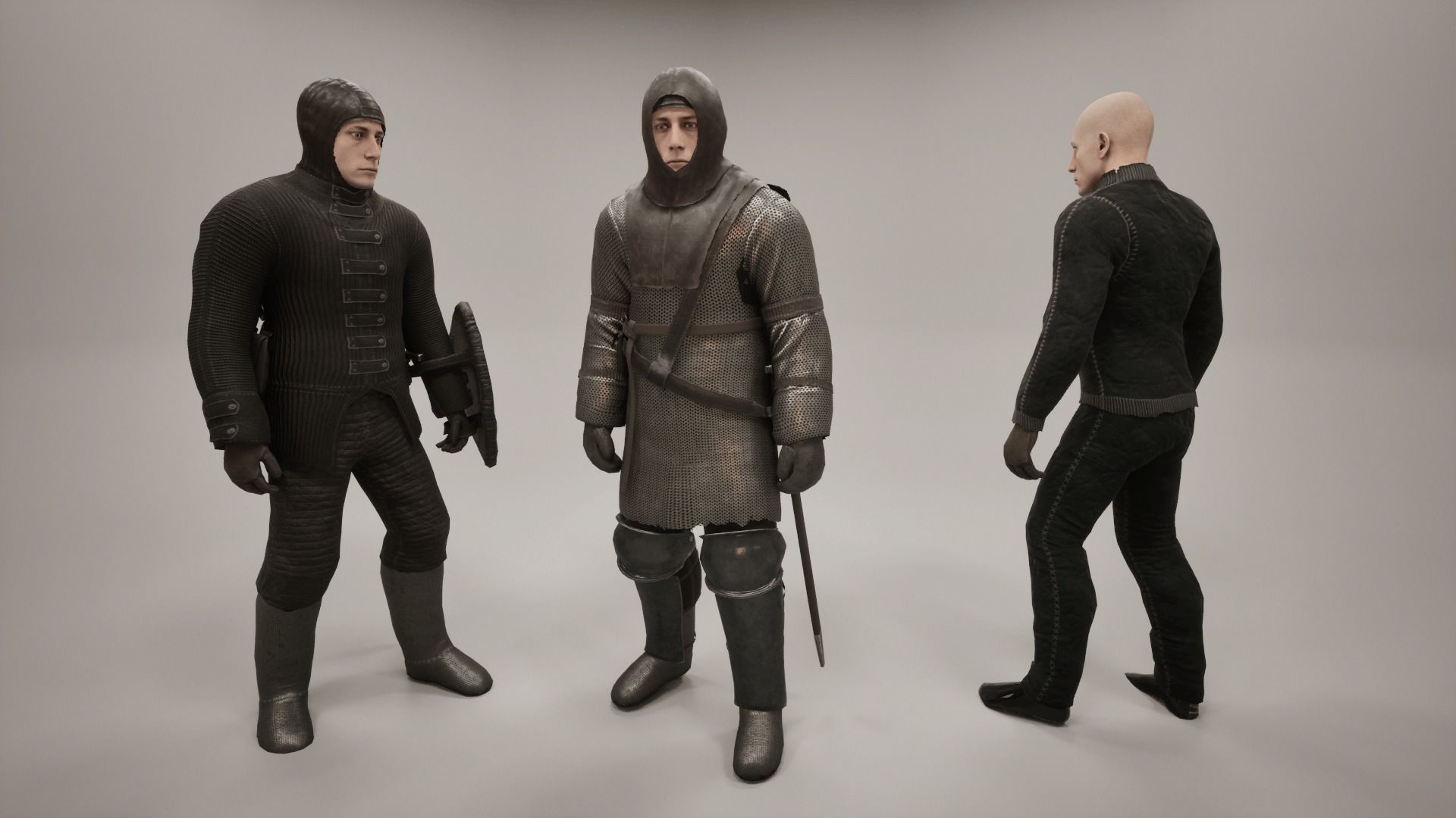 TAB Medieval Knights Pack - 3 Low-poly 3D model_28