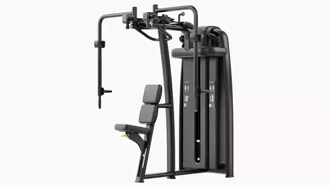 Technogym Selection 700 - Dual Pectoral Reverse Fly 3D model