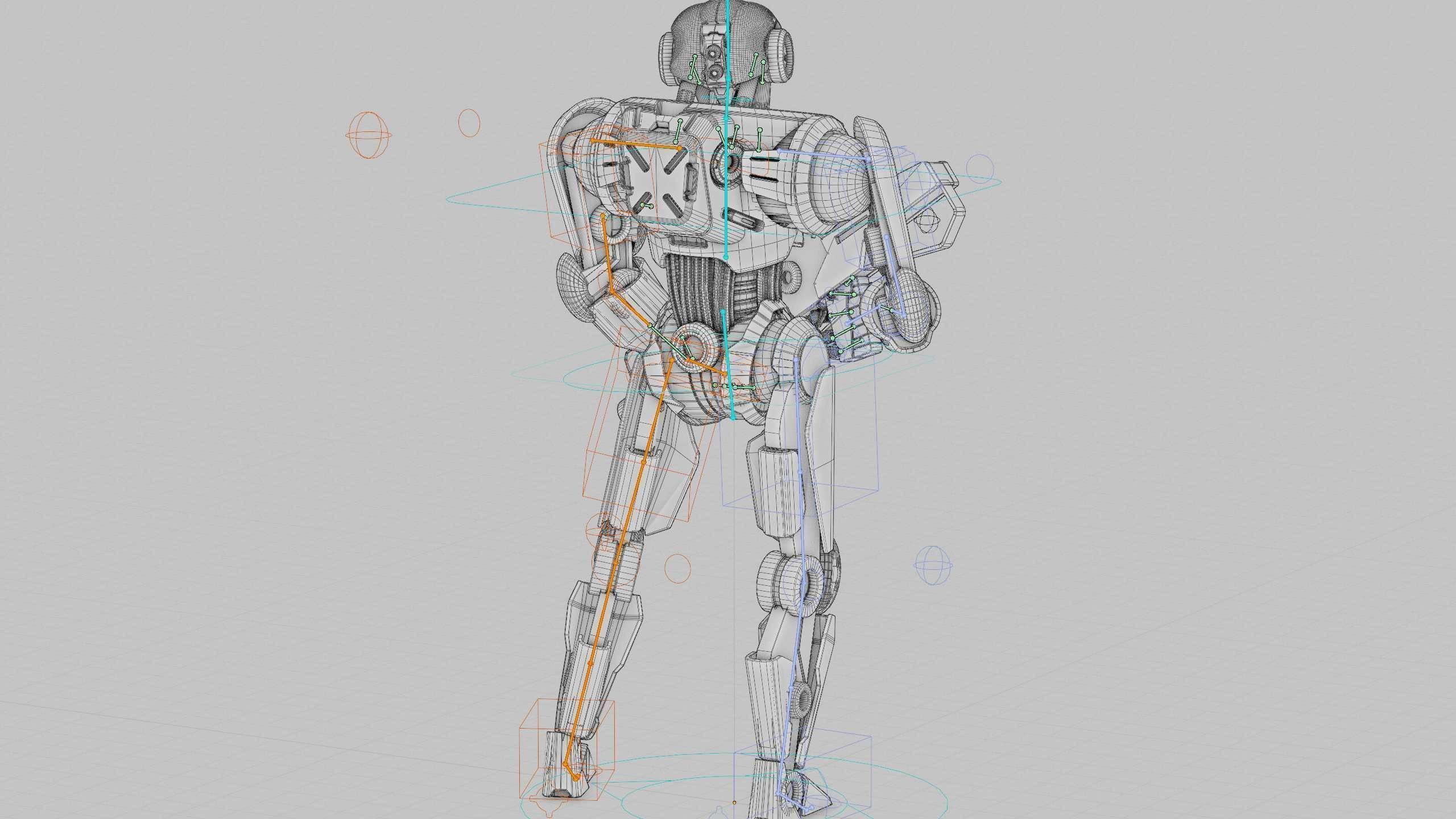 BATTLE DROID Z-9000   Rigged for Unreal Engine - Unity - MIXAMO 3D model_41