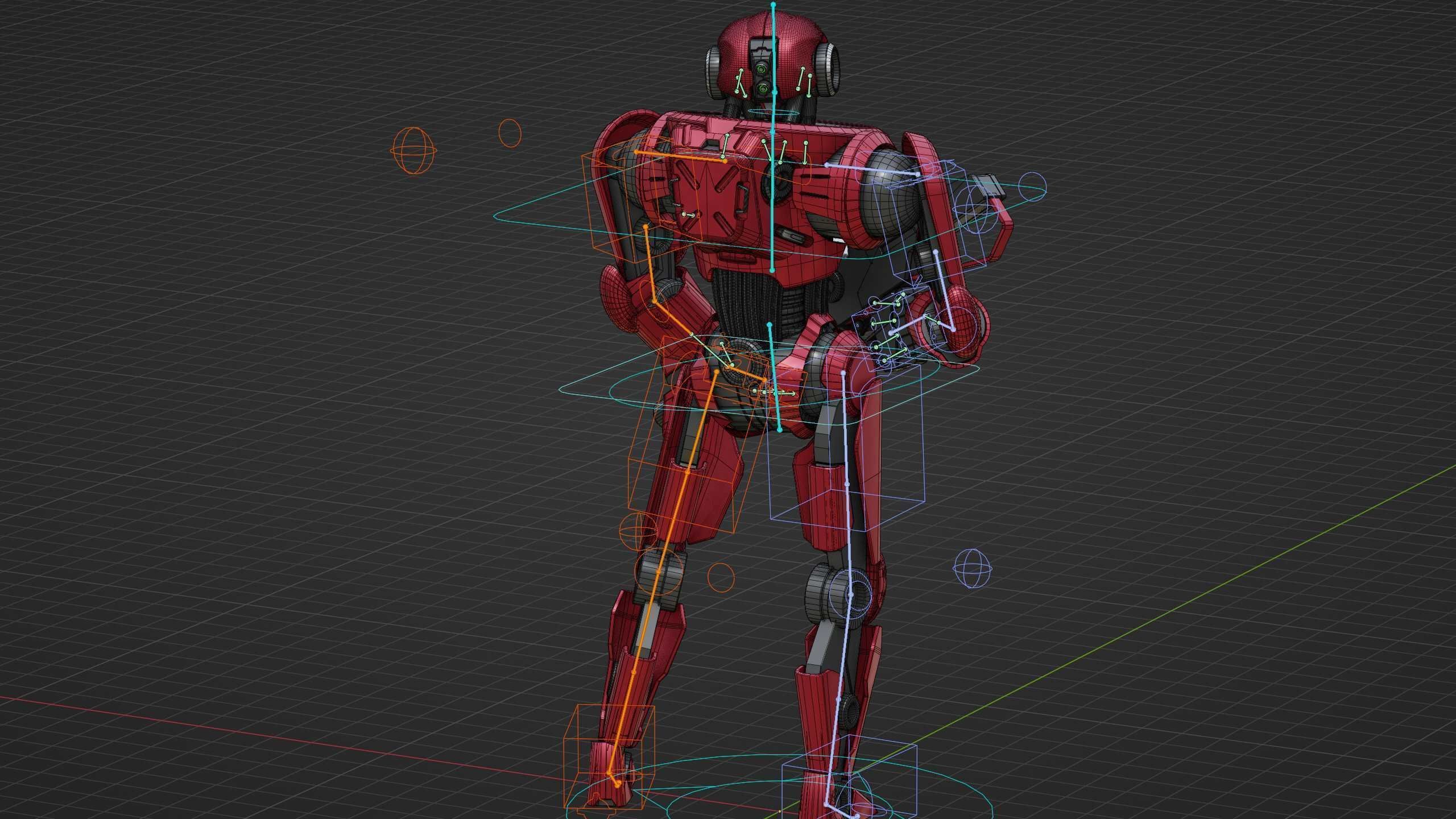 BATTLE DROID Z-9000   Rigged for Unreal Engine - Unity - MIXAMO 3D model_38