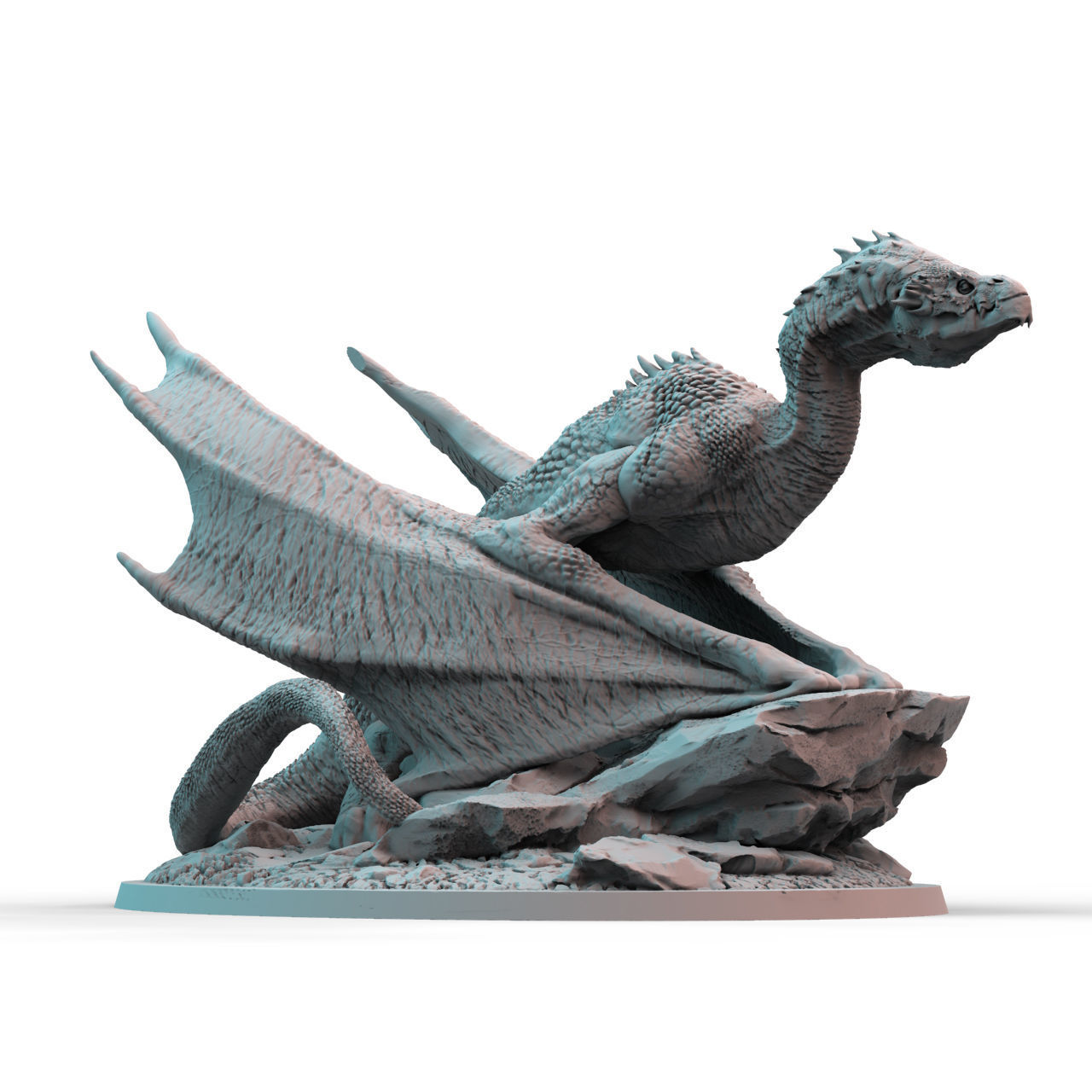 Wyvern 3D print model_2