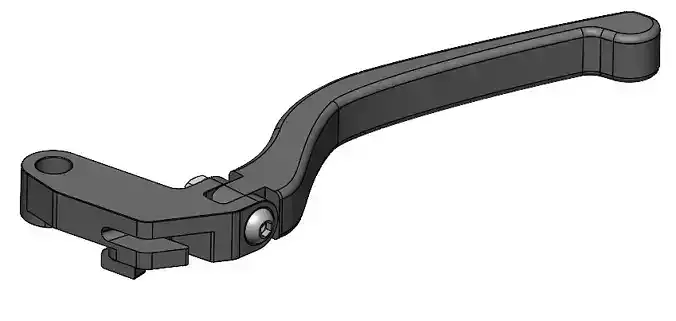 THE CLUTCH LEVER FOR MOTORBIKE 3D model