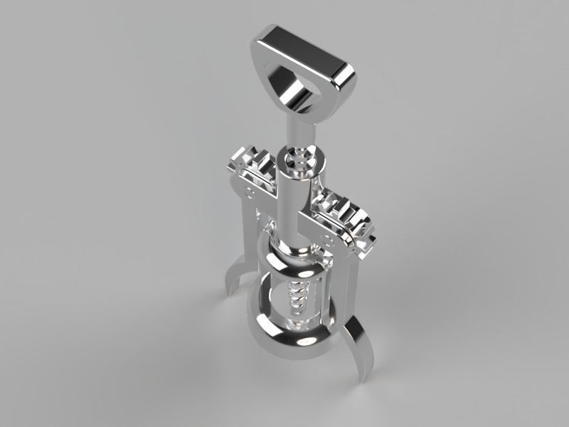 Corkscrew 3D print model_1