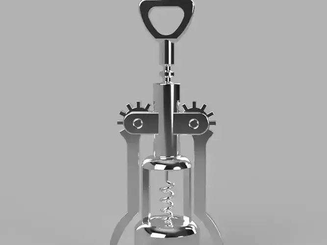 Corkscrew 3D print model