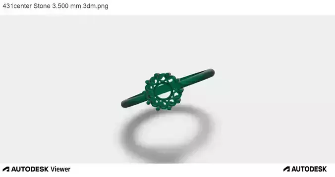 Women Ring With Round Cut Center Stone