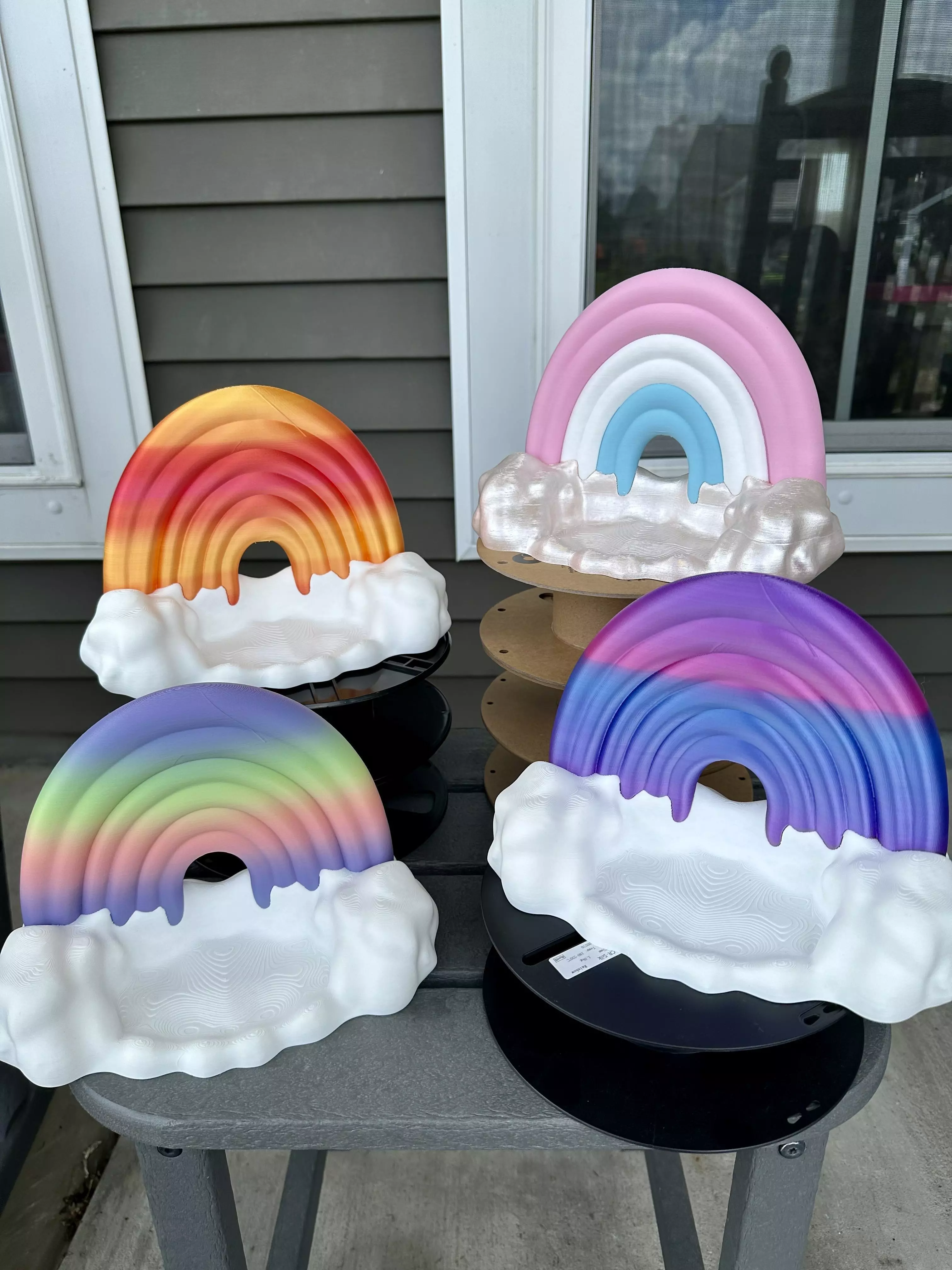 Rainbow Soap Dish Commercial 3D print model_0