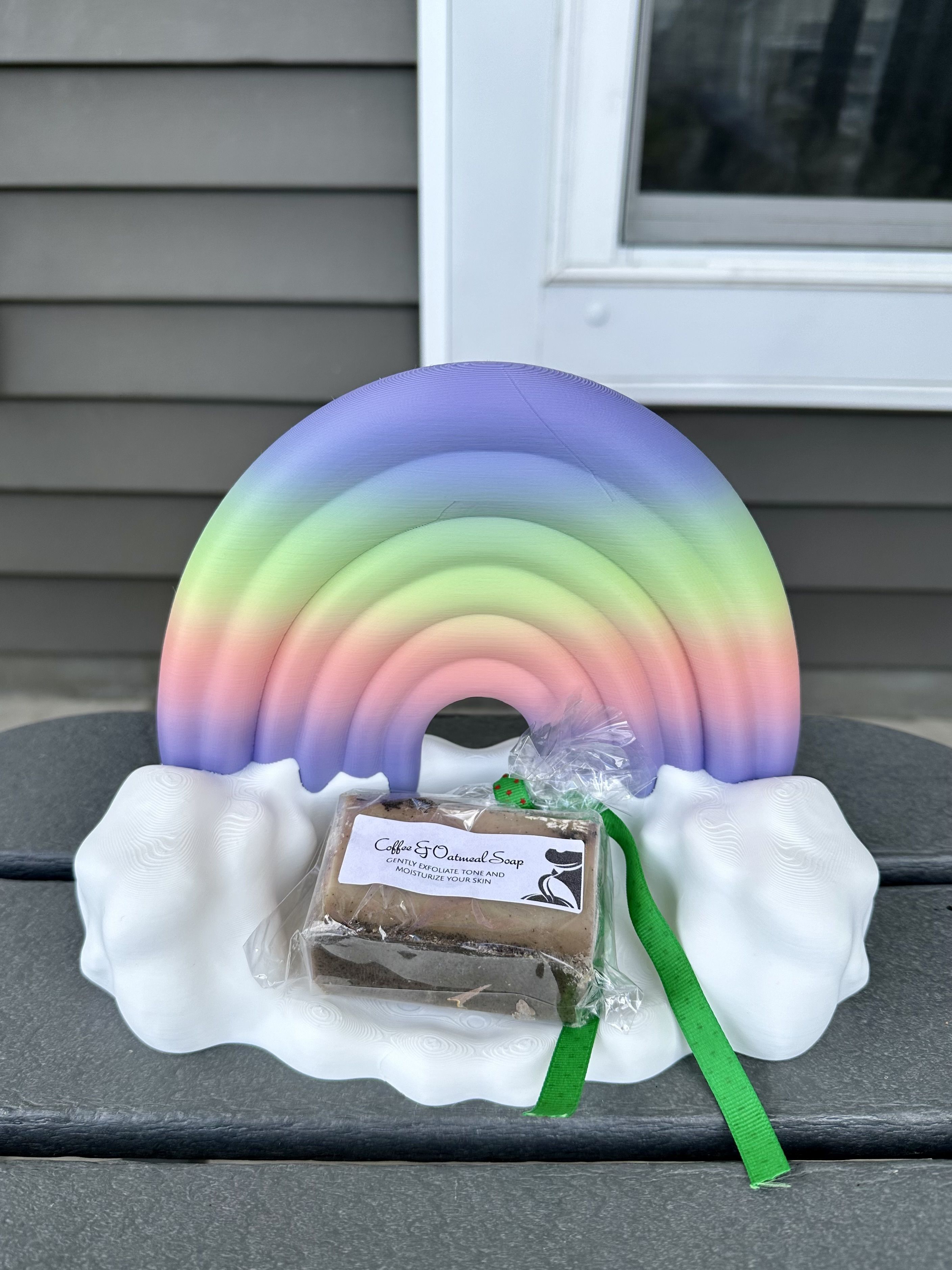 Rainbow Soap Dish Commercial 3D print model_4