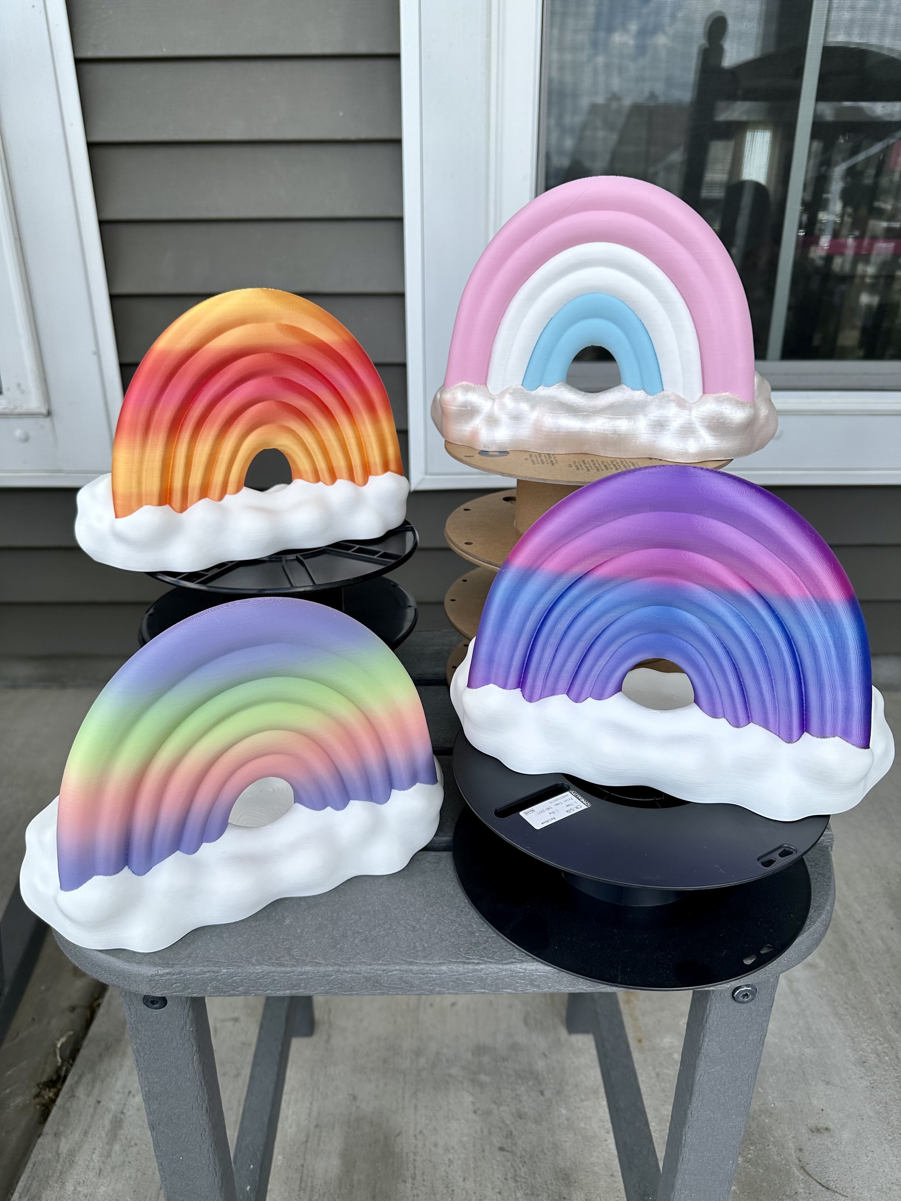 Rainbow Soap Dish Commercial 3D print model_3
