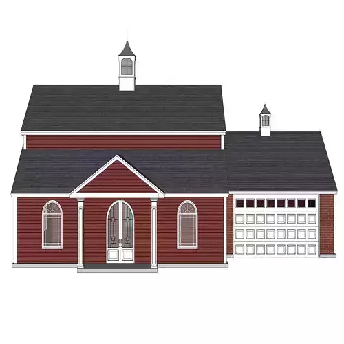 Traditional House 06 -Archimple LLC 3D model