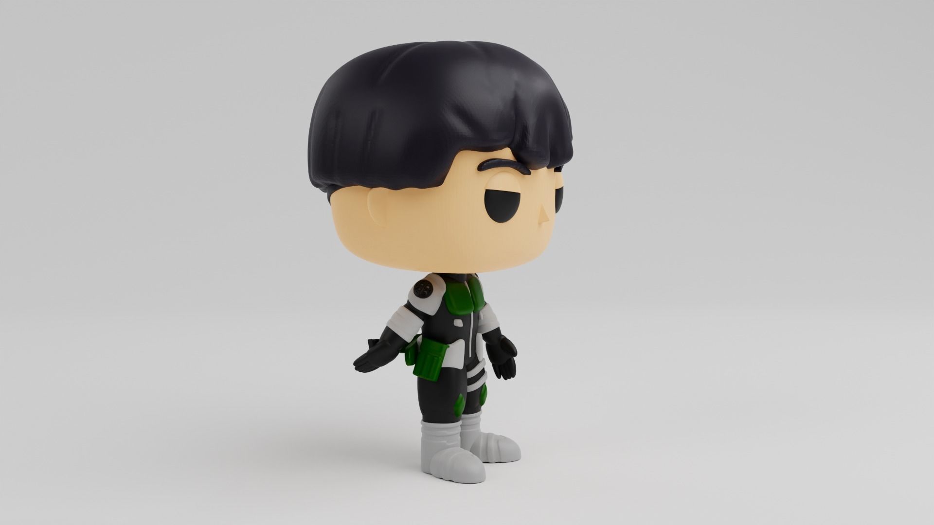 Soshiro Hoshina Funko model from the Anime Kaiju No 8 3D print model_8