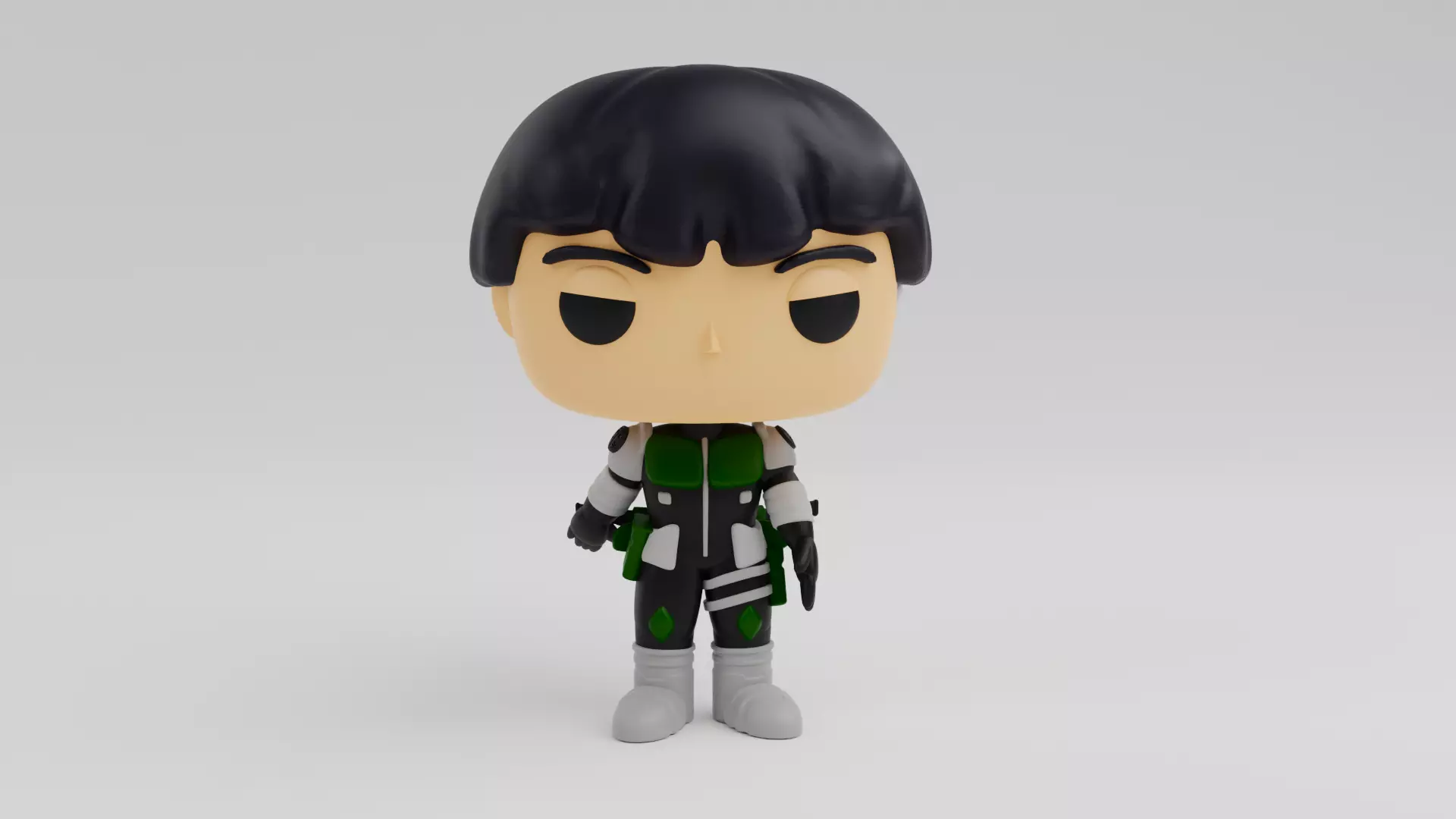 Soshiro Hoshina Funko model from the Anime Kaiju No 8 3D print model_0