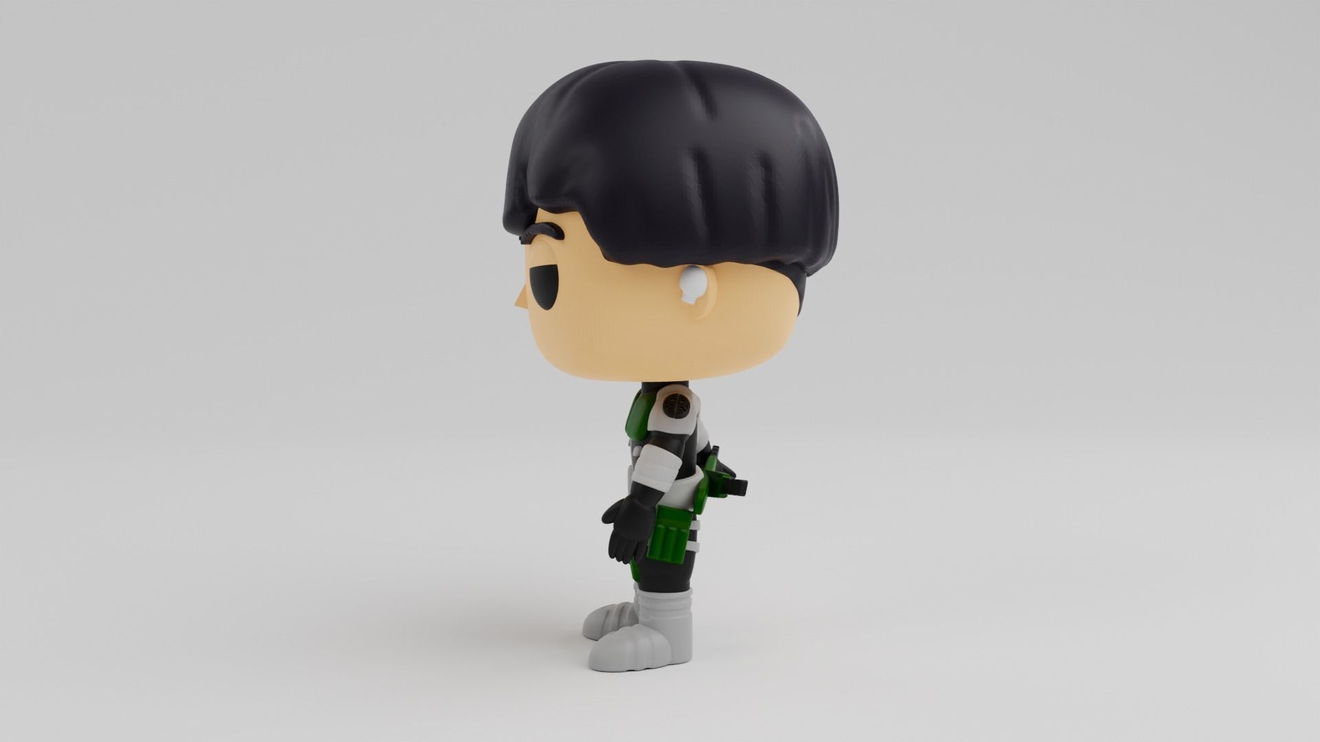 Soshiro Hoshina Funko model from the Anime Kaiju No 8 3D print model_1
