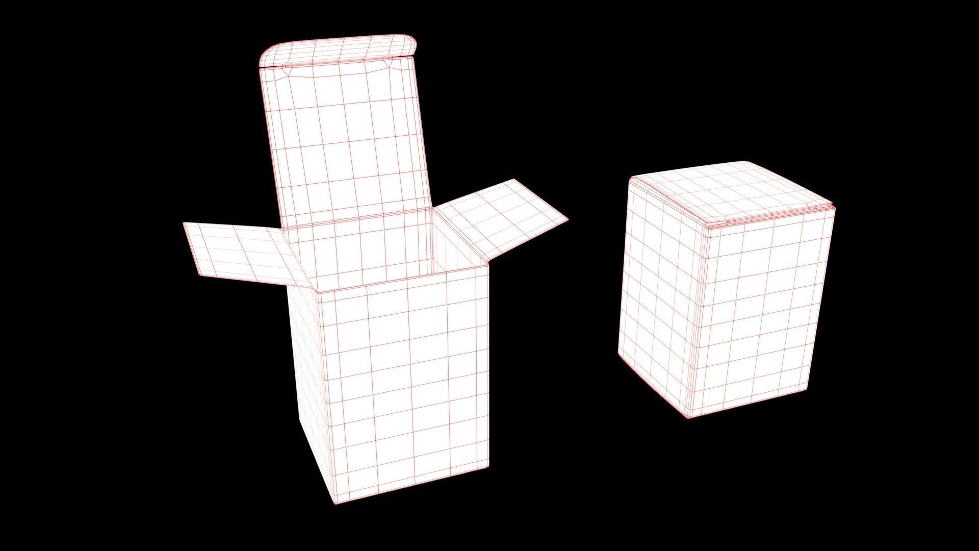 Packaging product box01 3D model_7