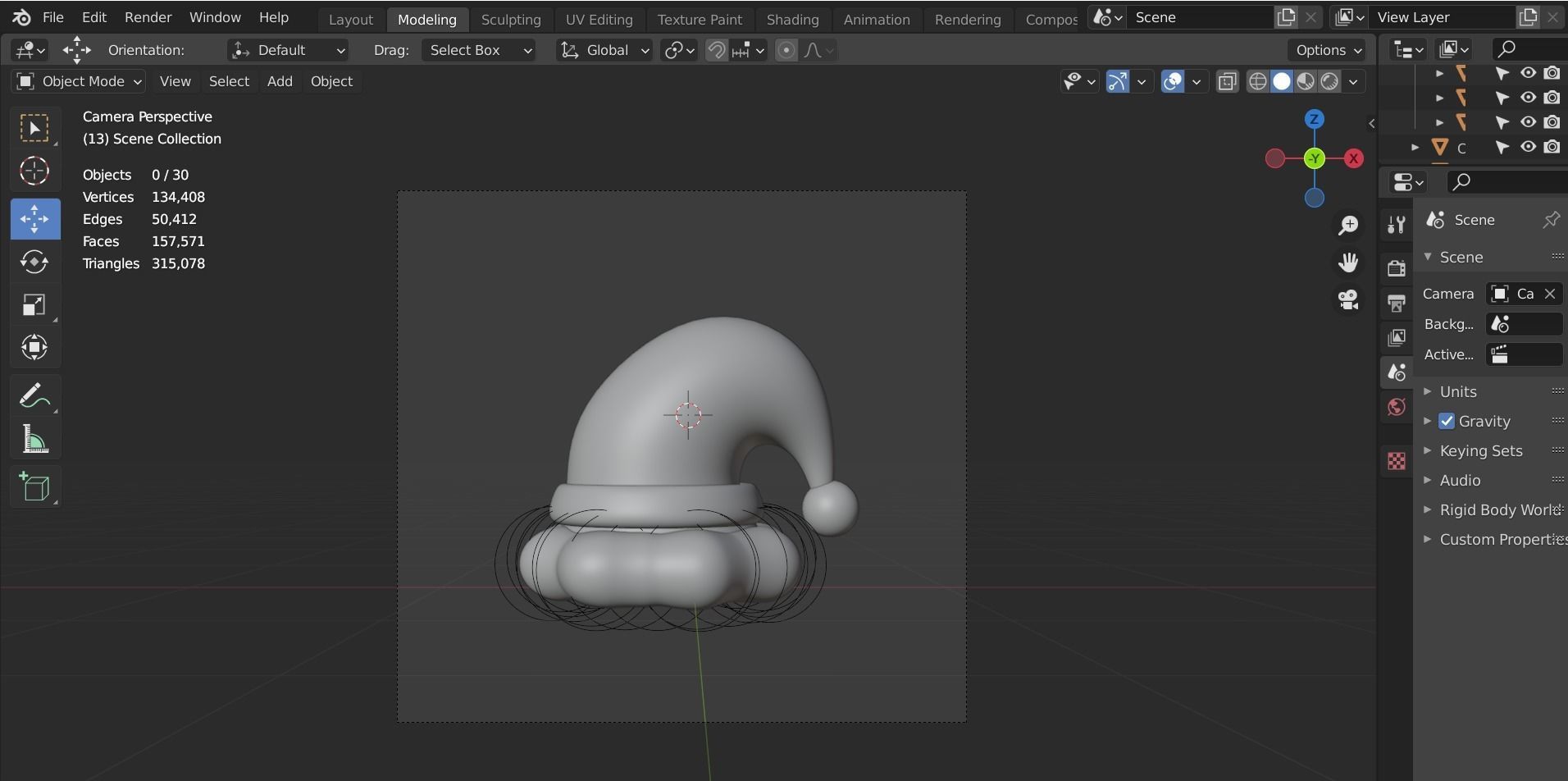 Christmas 3d Illustration Icon Pack 3D model_9