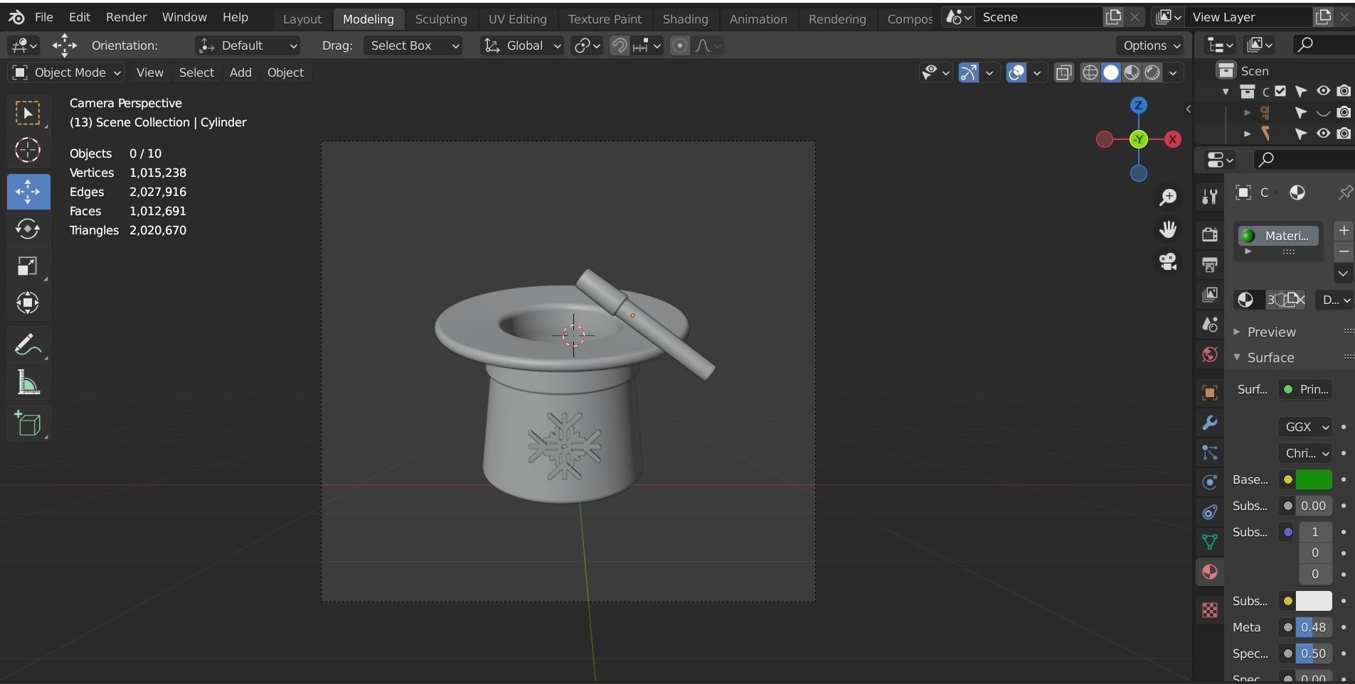 Christmas 3d Illustration Icon Pack 3D model_30