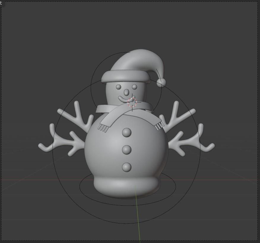 Christmas 3d Illustration Icon Pack 3D model_14