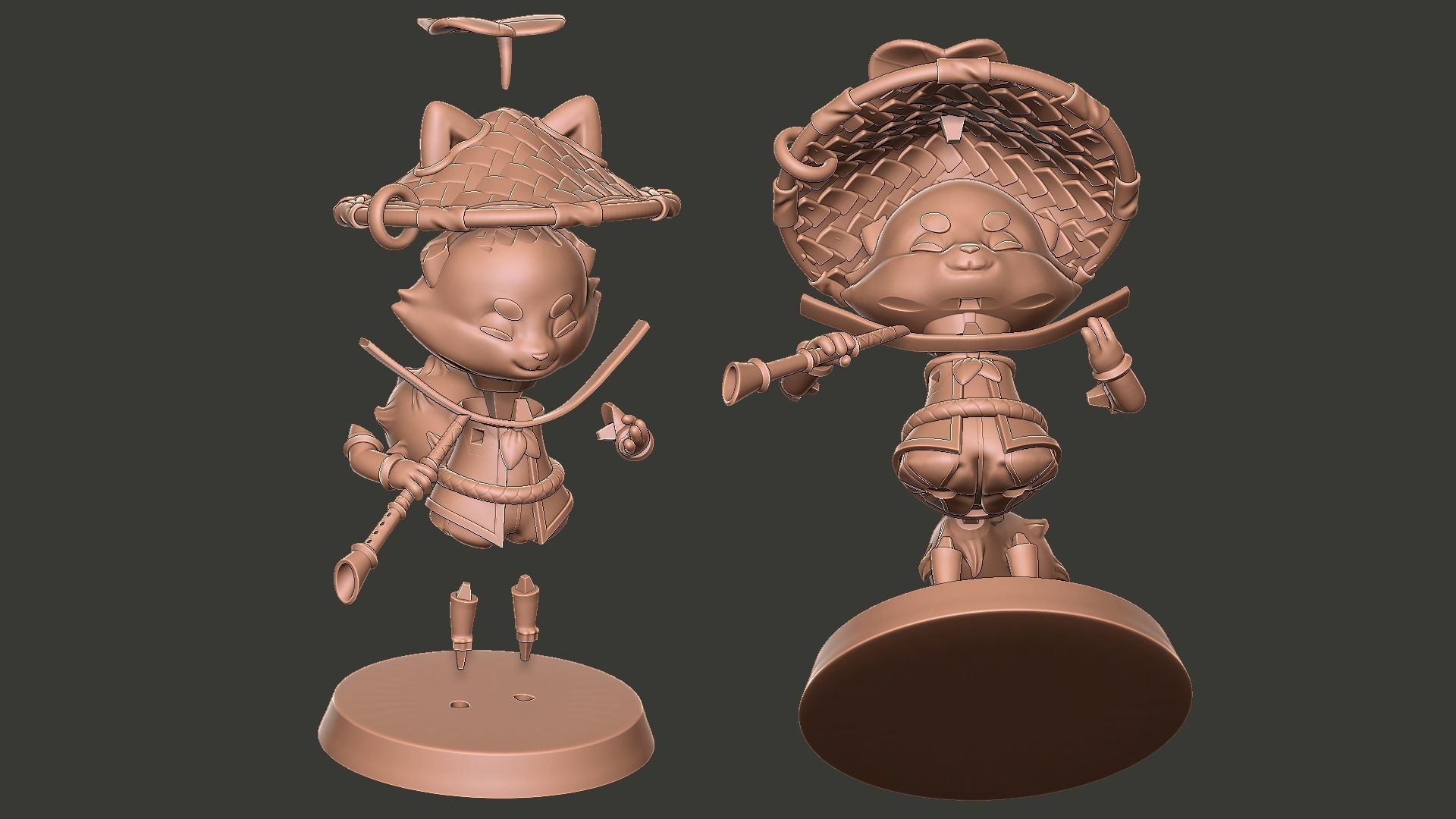 Spirit Blossom Teemo - League of Legends - 3D Print Model 3D print model_13