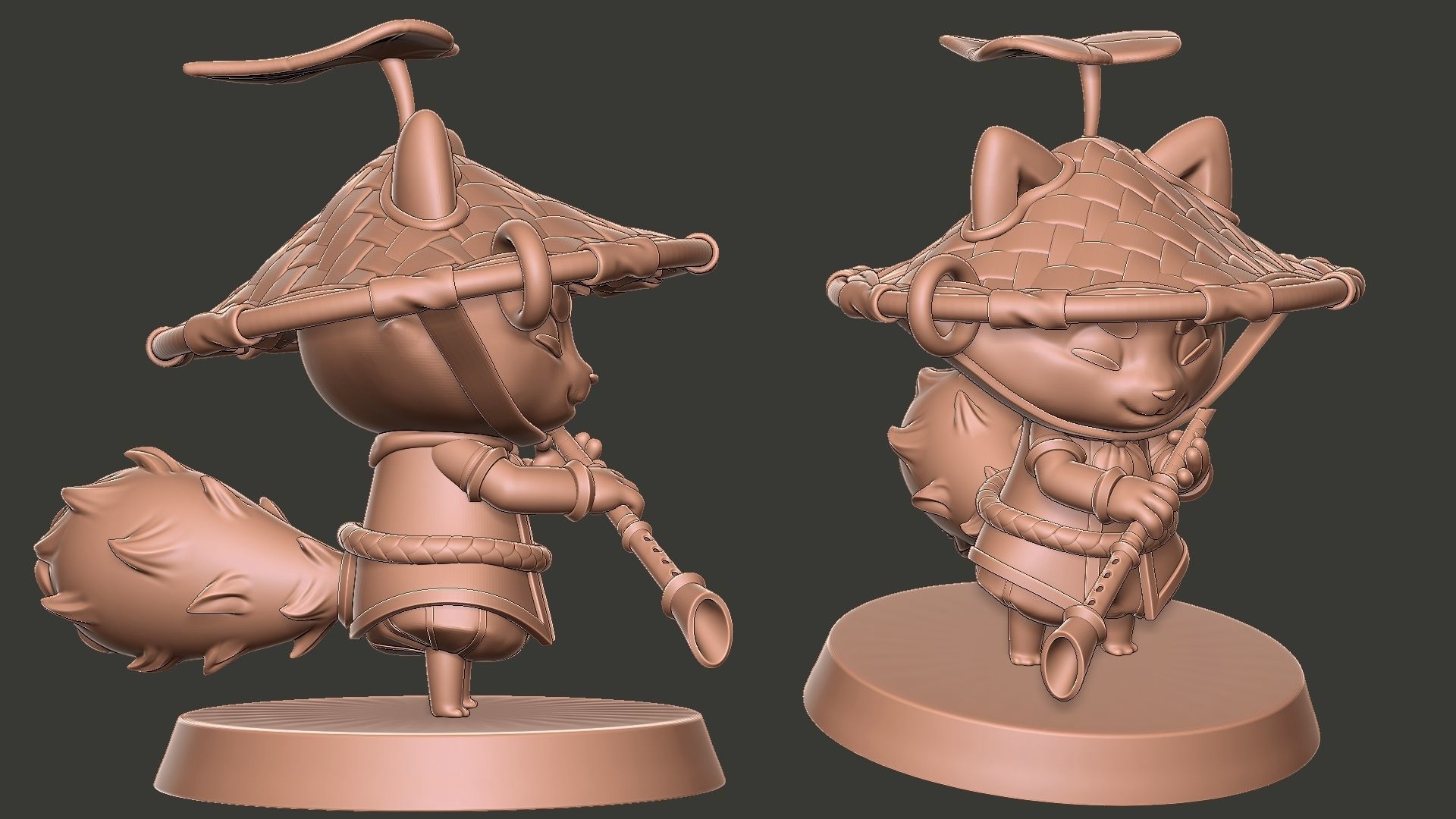Spirit Blossom Teemo - League of Legends - 3D Print Model 3D print model_6