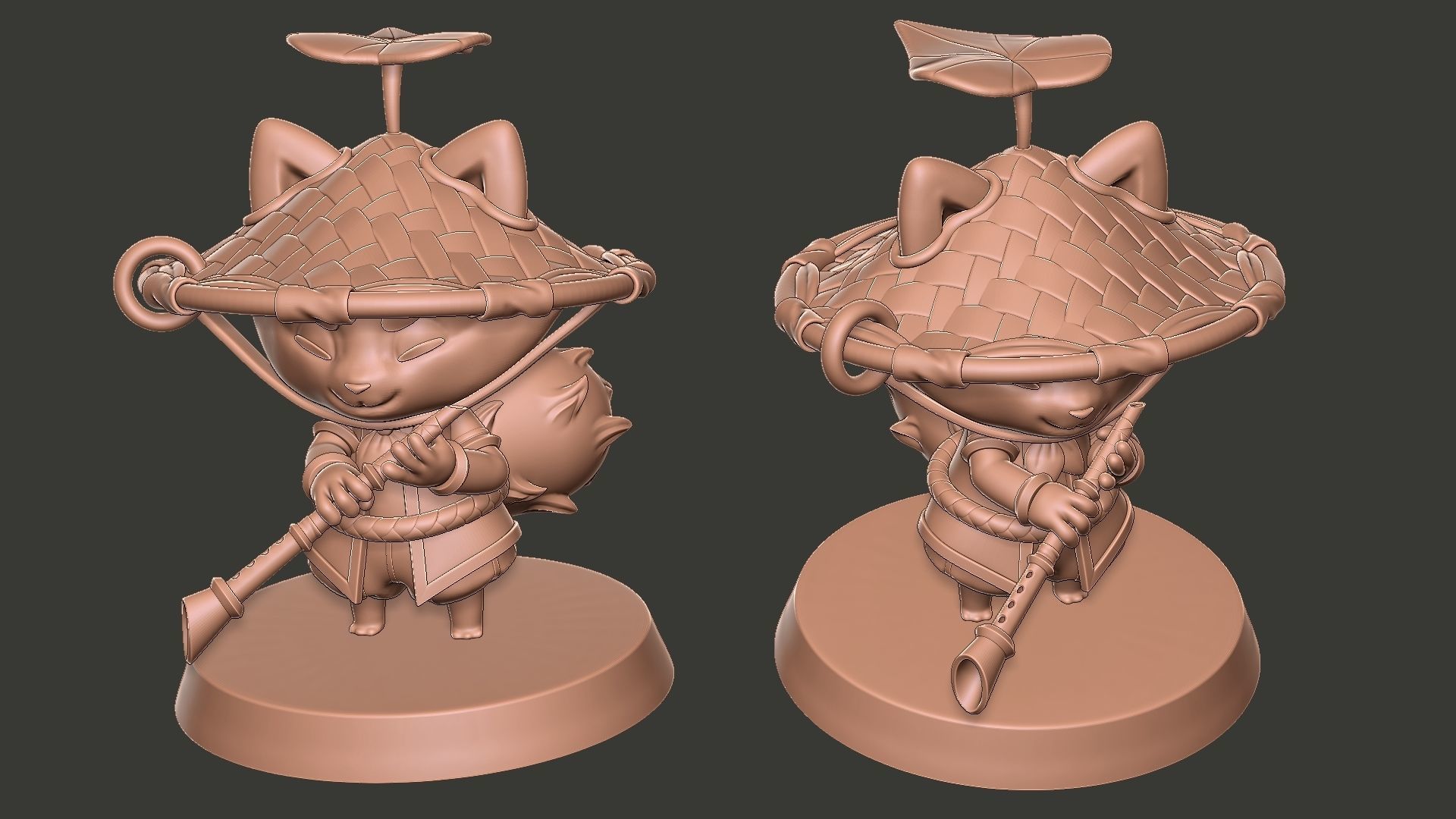 Spirit Blossom Teemo - League of Legends - 3D Print Model 3D print model_4