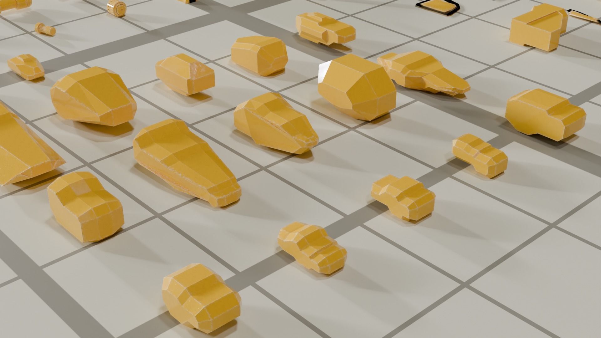 65 Sci Fi Hard Surface Kitbash Set 3D model_4