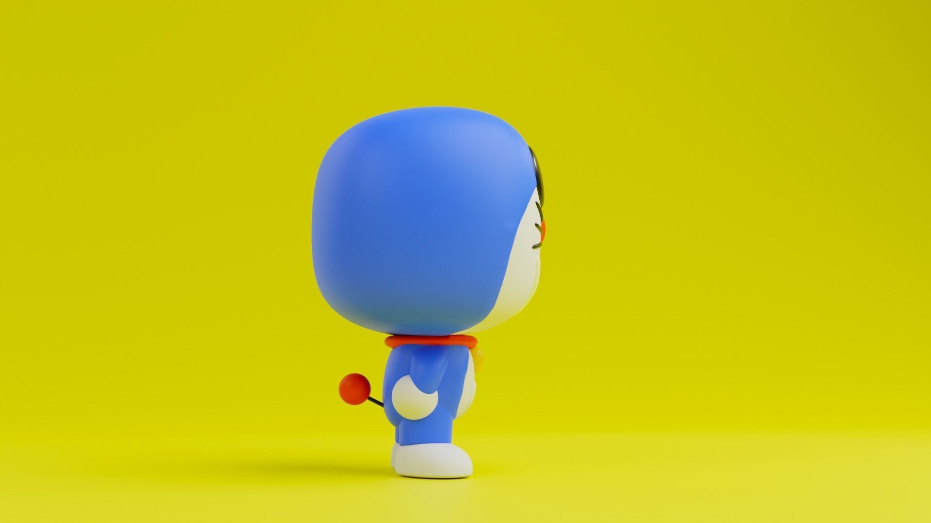 Doraemon Funko model from Doraemon anime series 3D print model_8