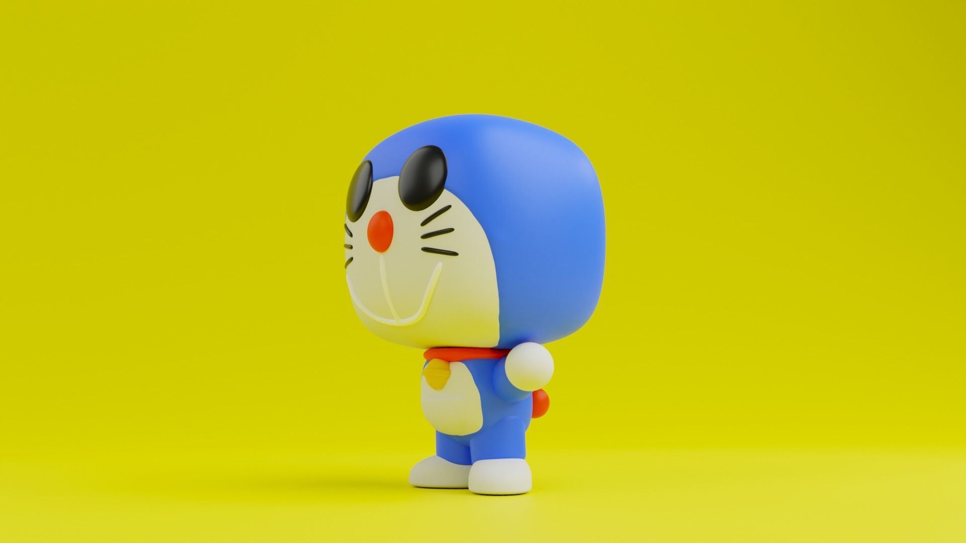 Doraemon Funko model from Doraemon anime series 3D print model_2