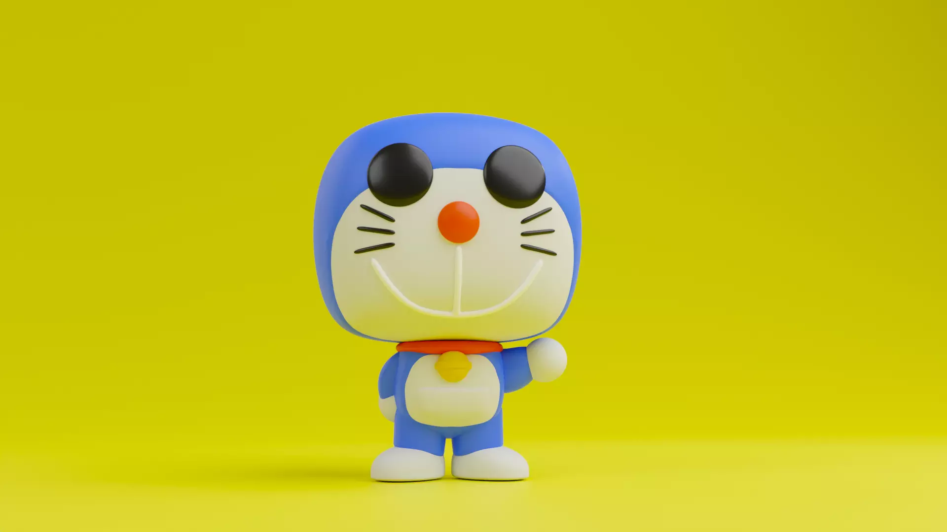 Doraemon Funko model from Doraemon anime series 3D print model_0