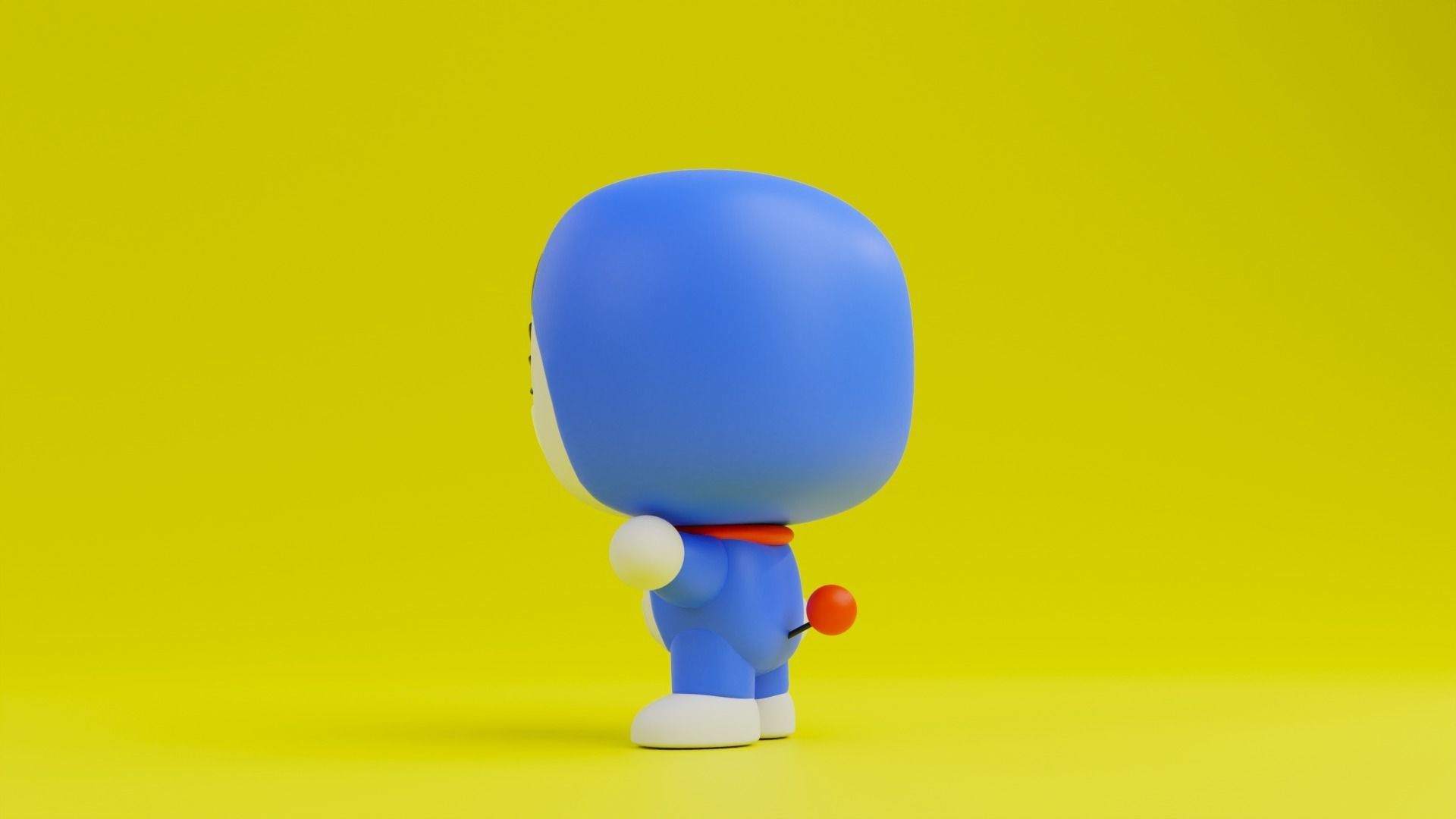 Doraemon Funko model from Doraemon anime series 3D print model_13