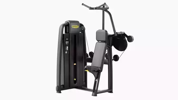 Technogym Selection 700 - Vertical Traction 3D model