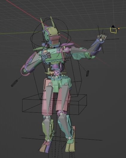 Chappie 3D model Robot 3D model_3