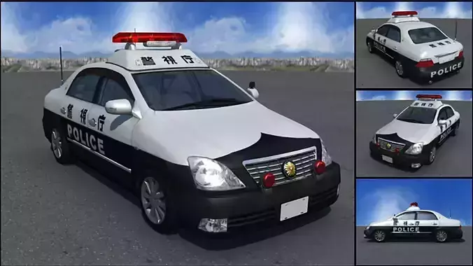 Japan Police Vehicle Unity ready