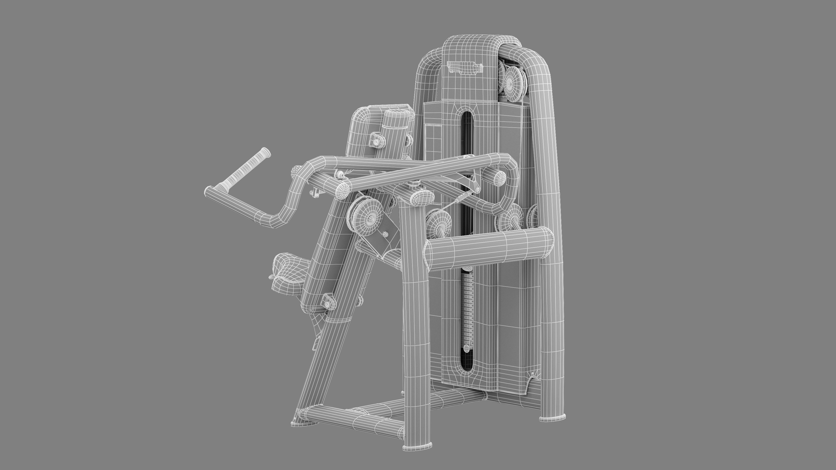 Technogym Selection 700 - Shoulder 3D model_10