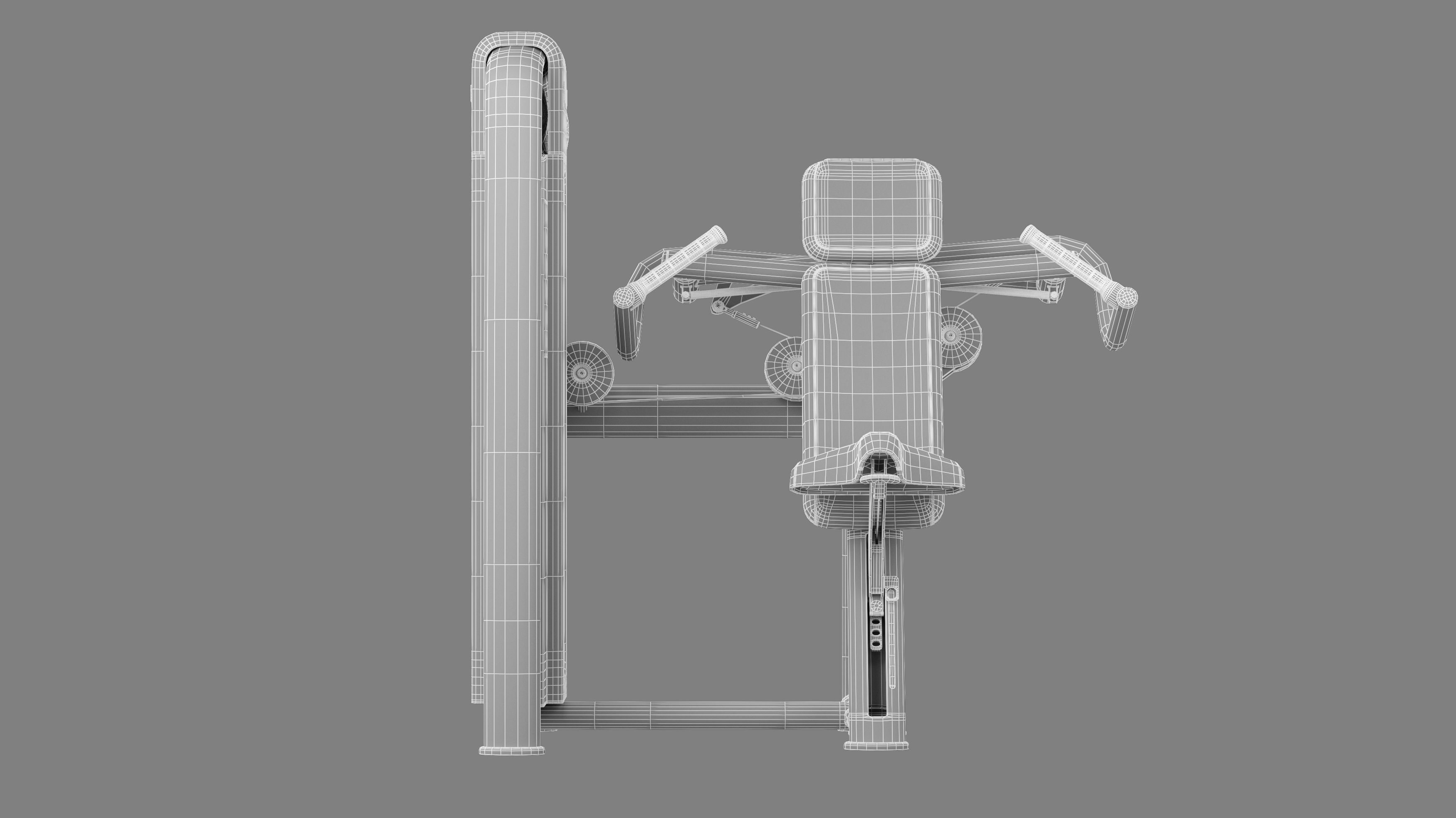 Technogym Selection 700 - Shoulder 3D model_7