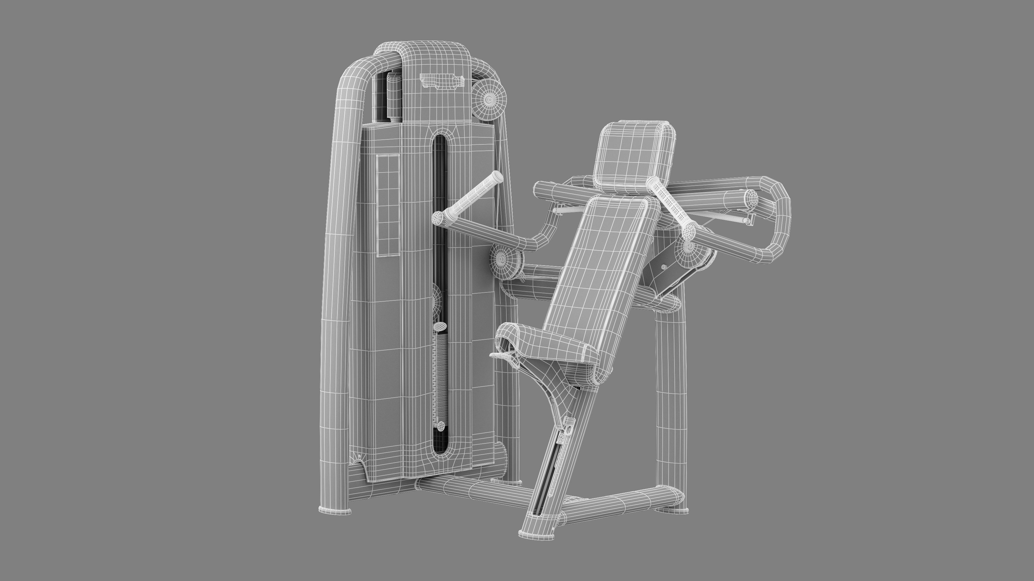 Technogym Selection 700 - Shoulder 3D model_6