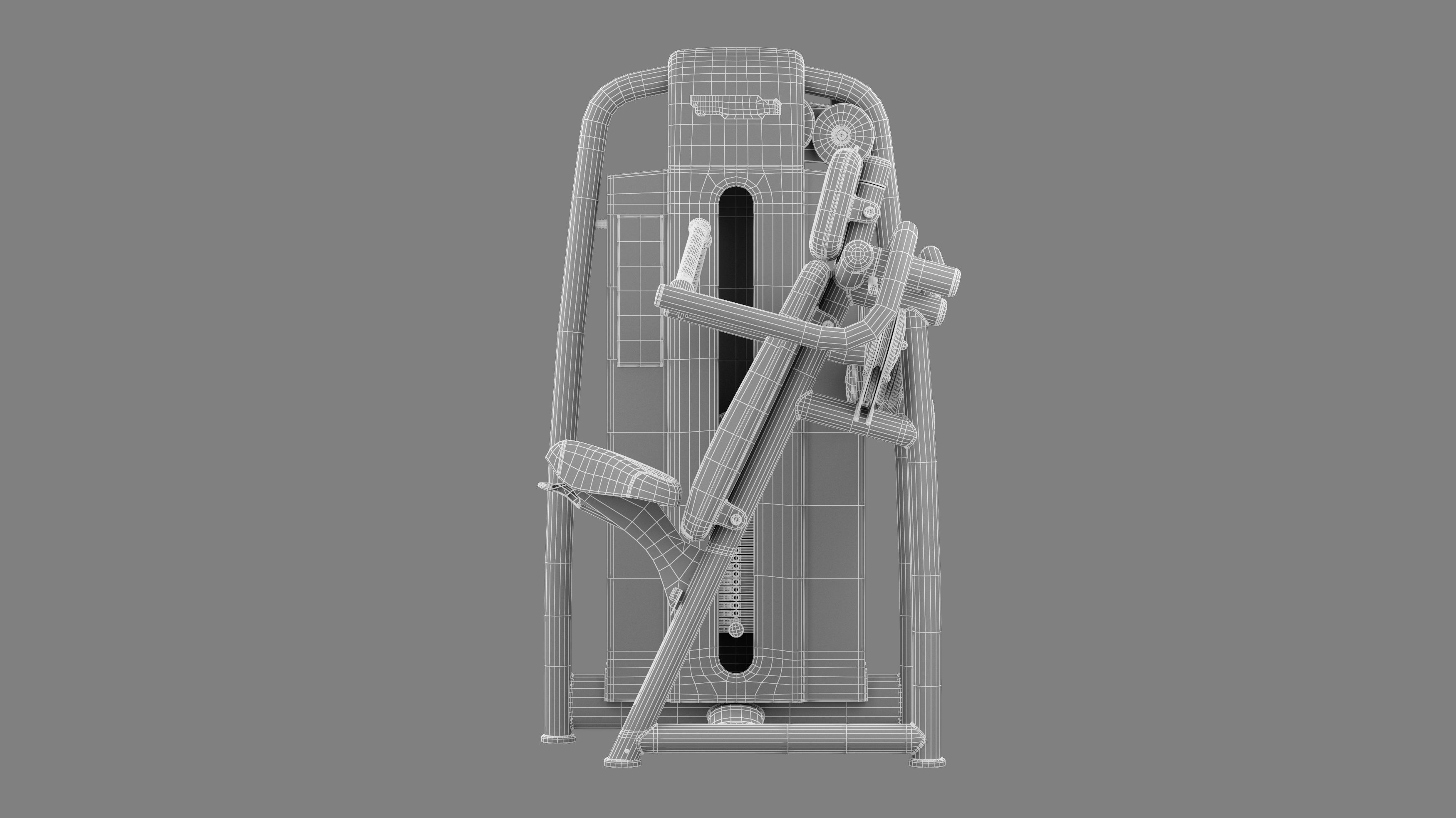 Technogym Selection 700 - Shoulder 3D model_11