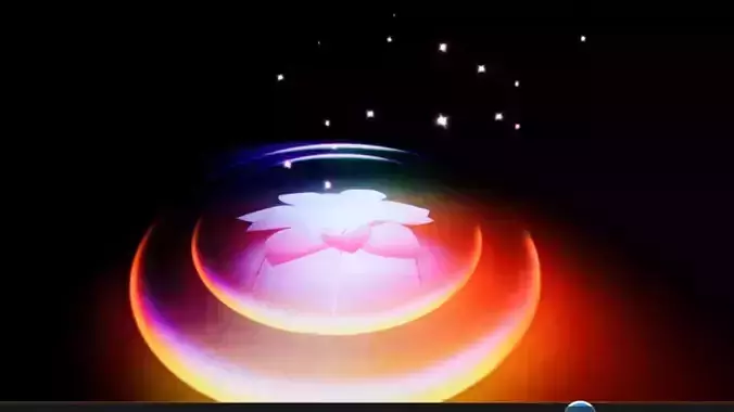 UE 5 VFX SCI FI flower Niagara system animation